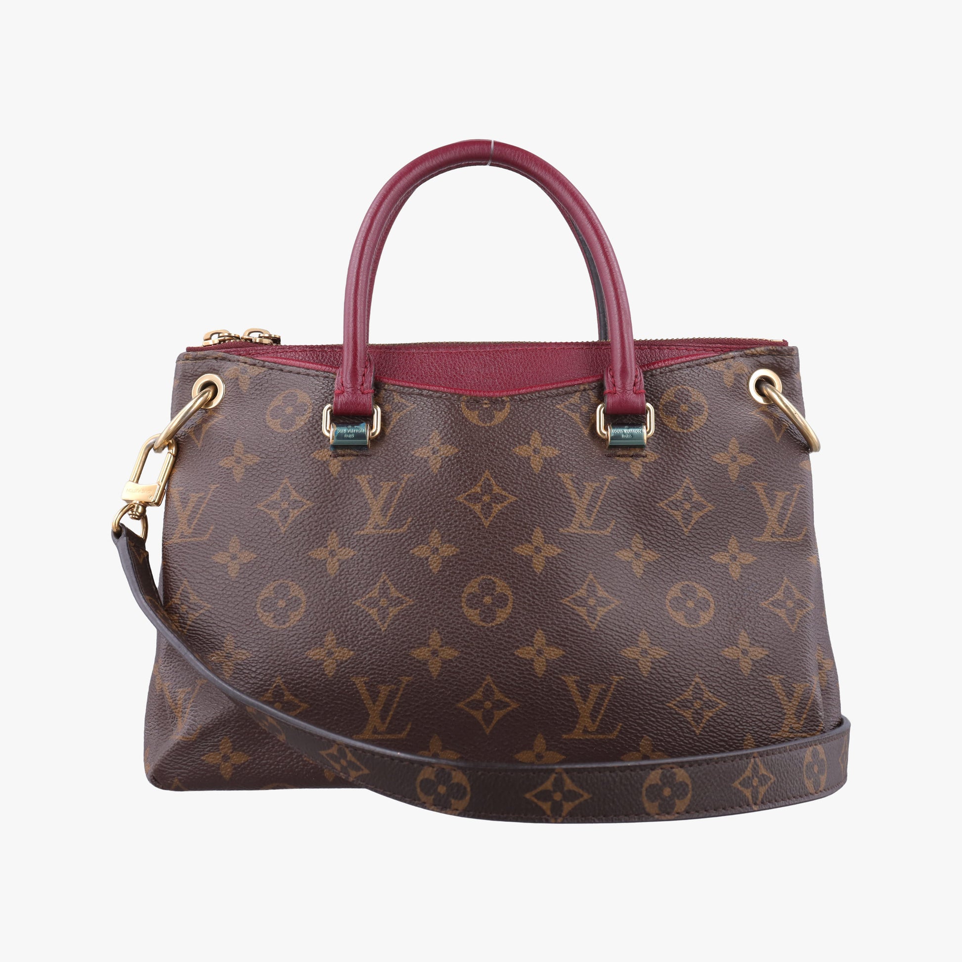 PALLAS brown×CERISE Monogram Canvas×calf leather M41175 SN2146パラス モノグラム/ブラウン×スリーズ モノグラムキャンバス×カーフレザー M41175 SN2146