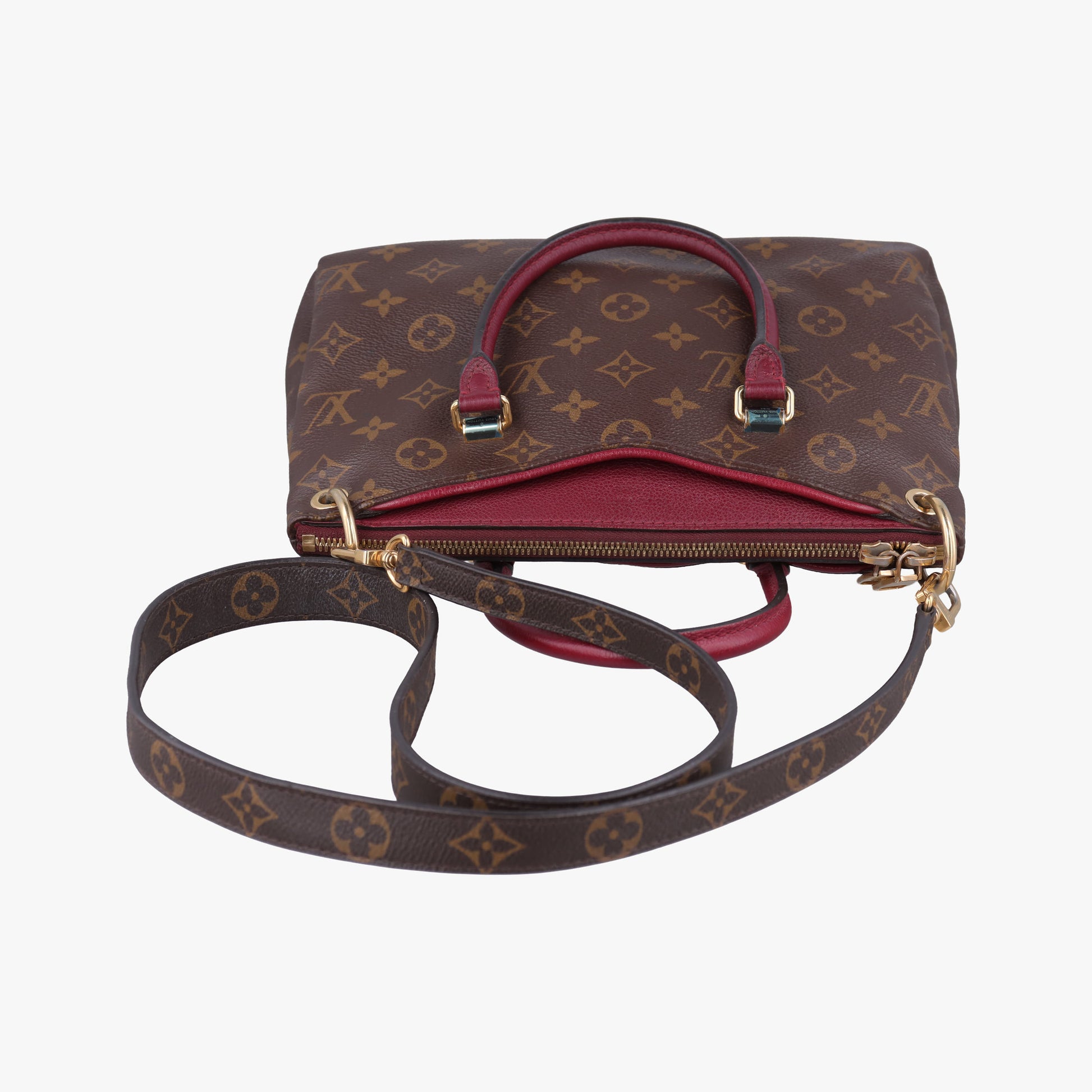 PALLAS brown×CERISE Monogram Canvas×calf leather M41175 SN2146パラス モノグラム/ブラウン×スリーズ モノグラムキャンバス×カーフレザー M41175 SN2146