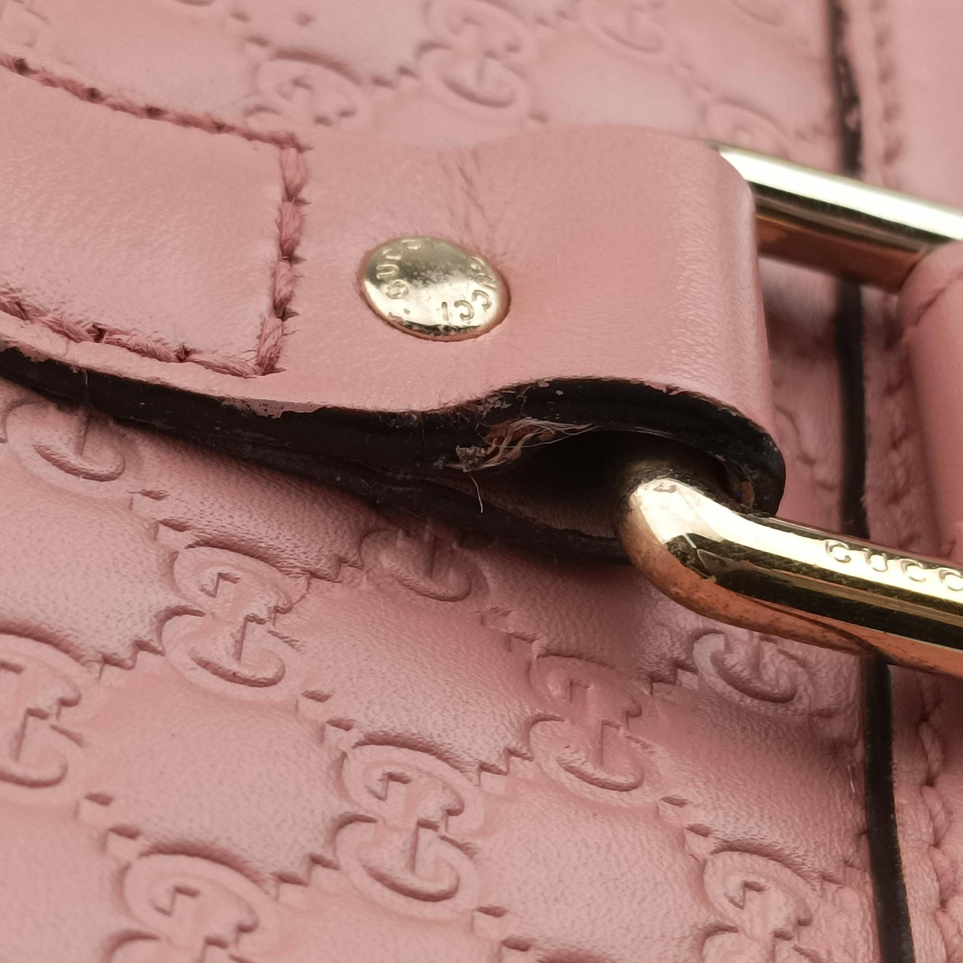 Microguccissima Pink Leather 449655 C021637027マイクログッチシマ ピンク レザー 449655 C021637027
