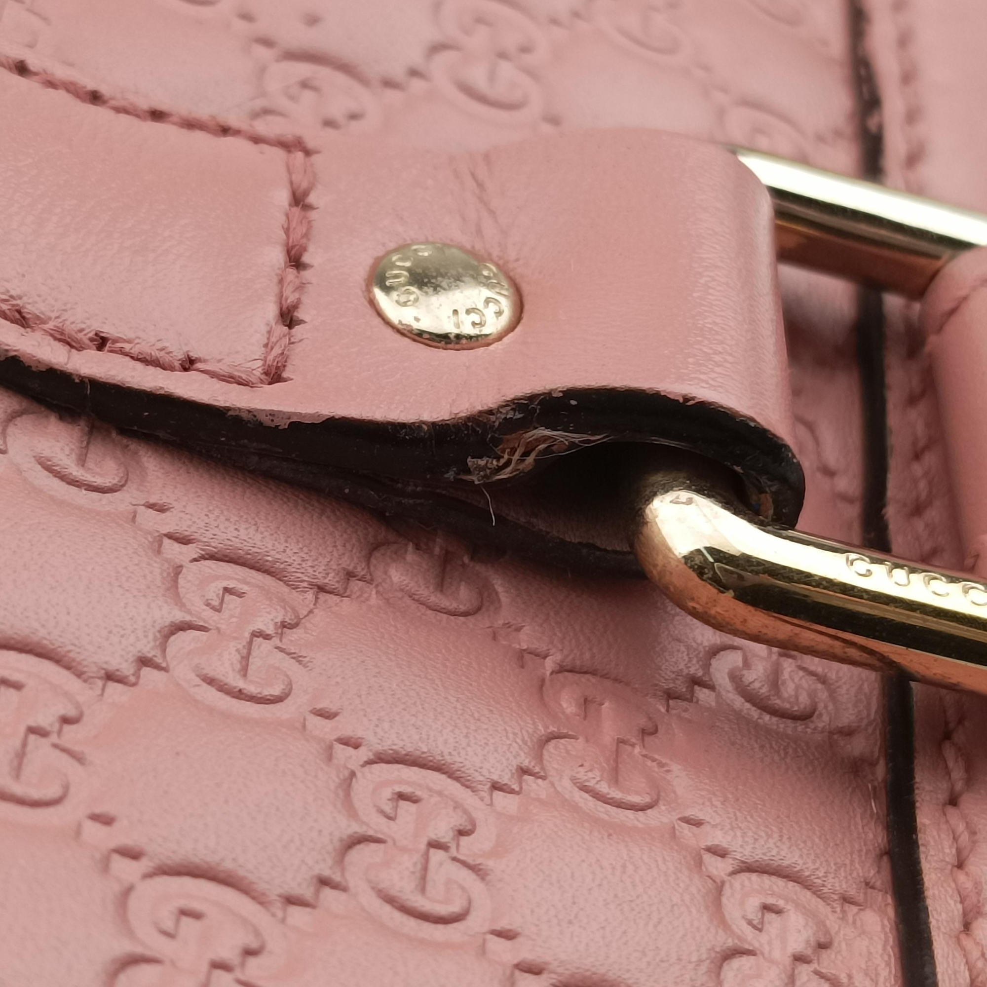 Microguccissima Pink Leather 449655 C021637027マイクログッチシマ ピンク レザー 449655 C021637027