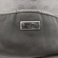 Guccissima Black canvas×leather 162783 G3138040グッチシマ ブラック キャンバス×レザー 162783 G3138040