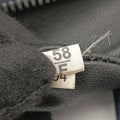 Triangle Logo Plate Navy Saffiano Leather 58/F 204三角 ロゴ プレート ネイビー サフィアーノレザー 58/F 204