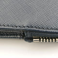 Triangle Logo Plate Navy Saffiano Leather 58/F 204三角 ロゴ プレート ネイビー サフィアーノレザー 58/F 204