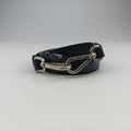 Triangle Logo Plate Navy Saffiano Leather 58/F 204三角 ロゴ プレート ネイビー サフィアーノレザー 58/F 204