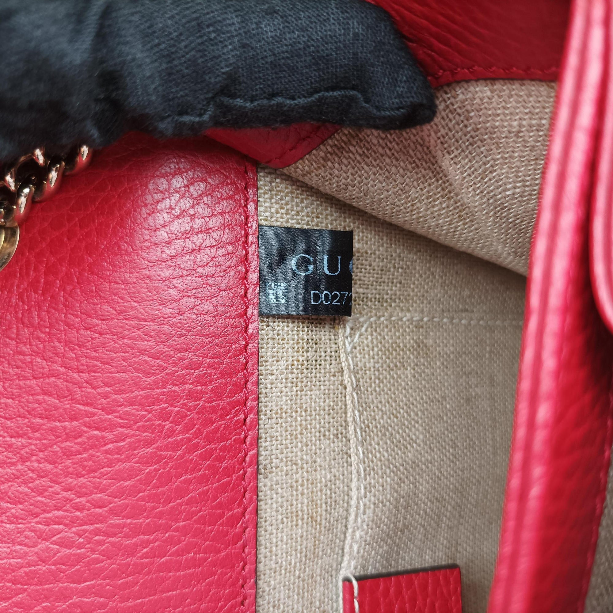 Interlocking G Red Leather 510304 D027275416インターロッキングG レッド レザー 510304 D027275416