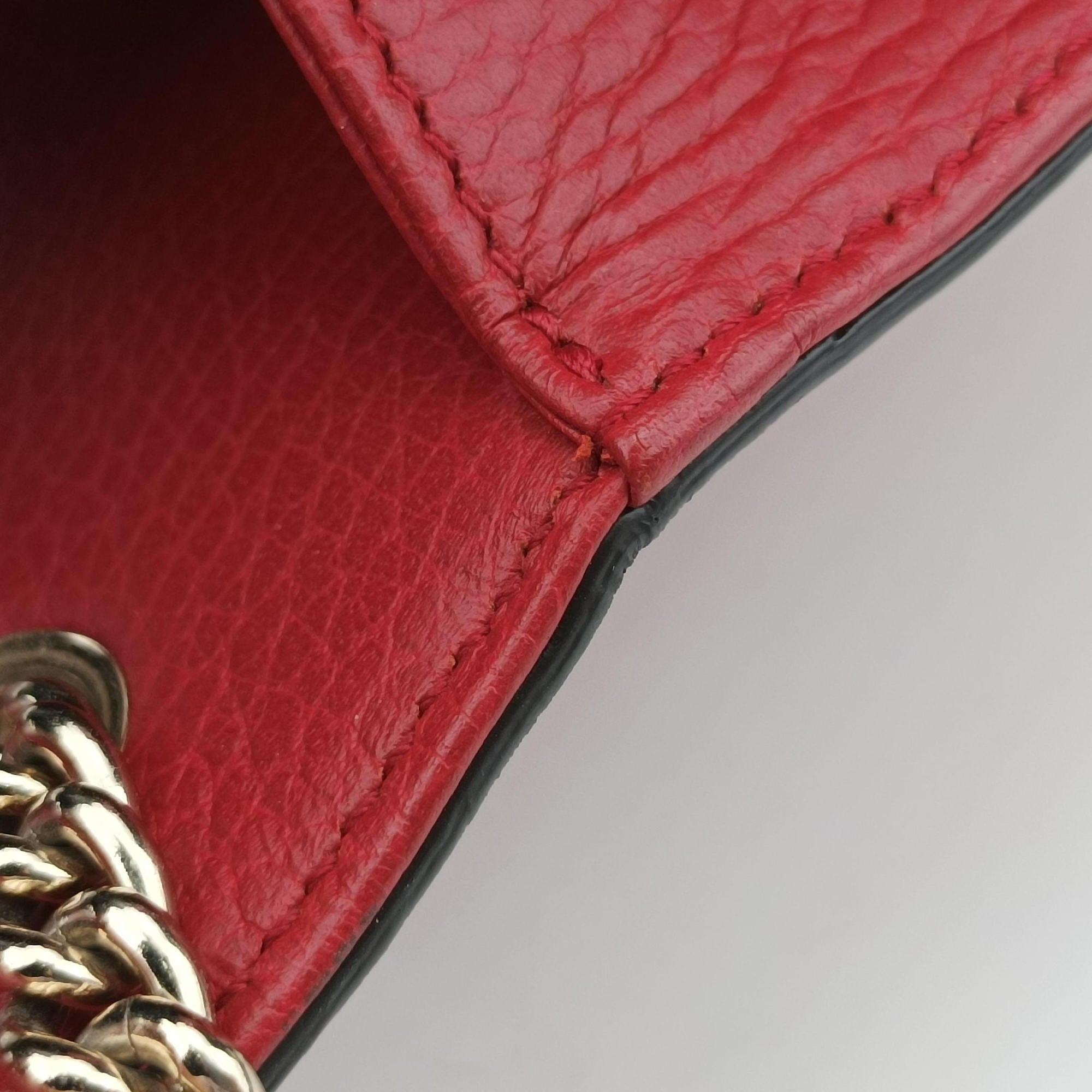 Interlocking G Red Leather 510304 D027275416インターロッキングG レッド レザー 510304 D027275416