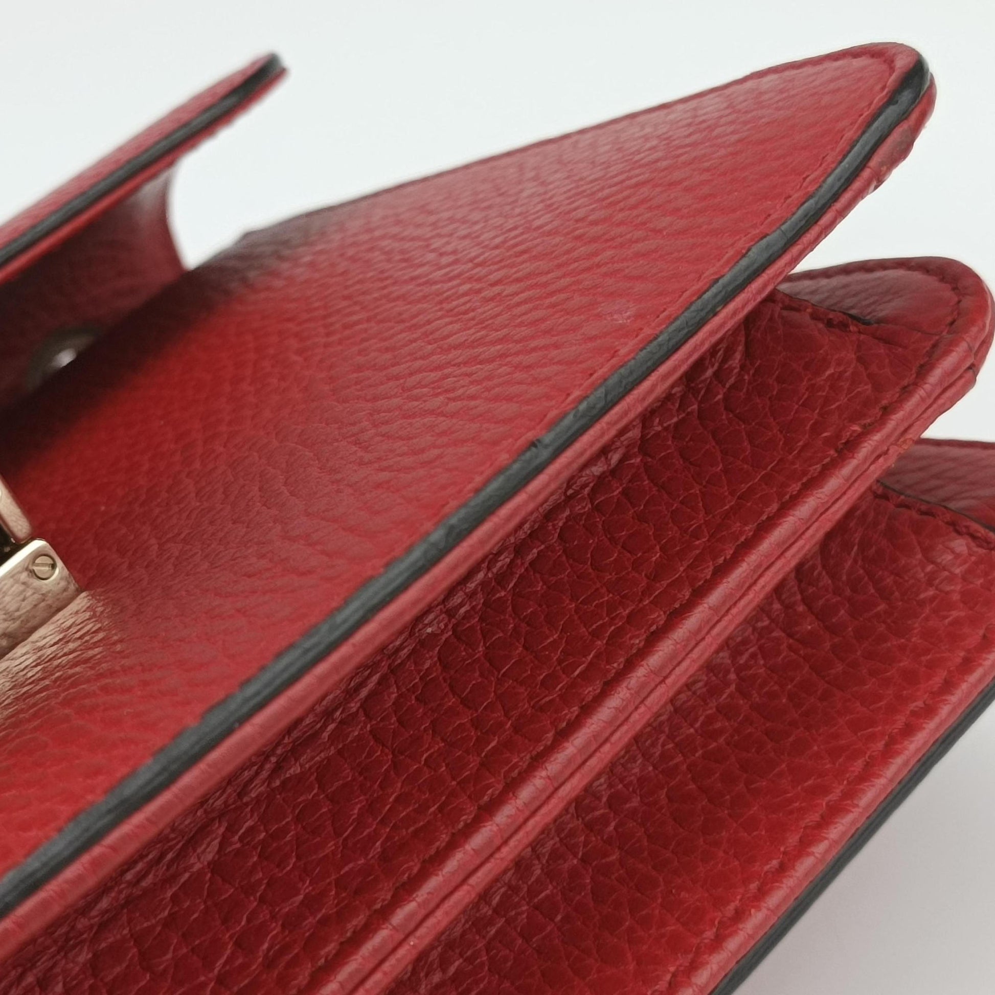 Interlocking G Red Leather 510304 D027275416インターロッキングG レッド レザー 510304 D027275416