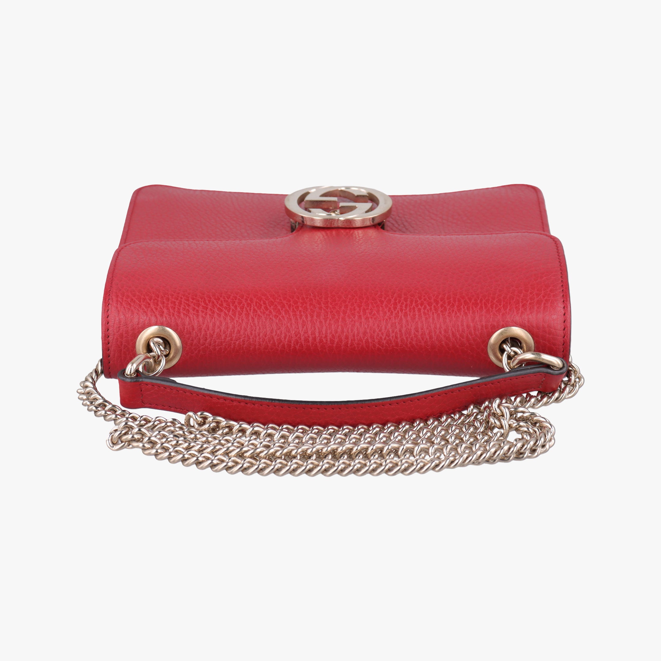 Interlocking G Red Leather 510304 D027275416インターロッキングG レッド レザー 510304 D027275416