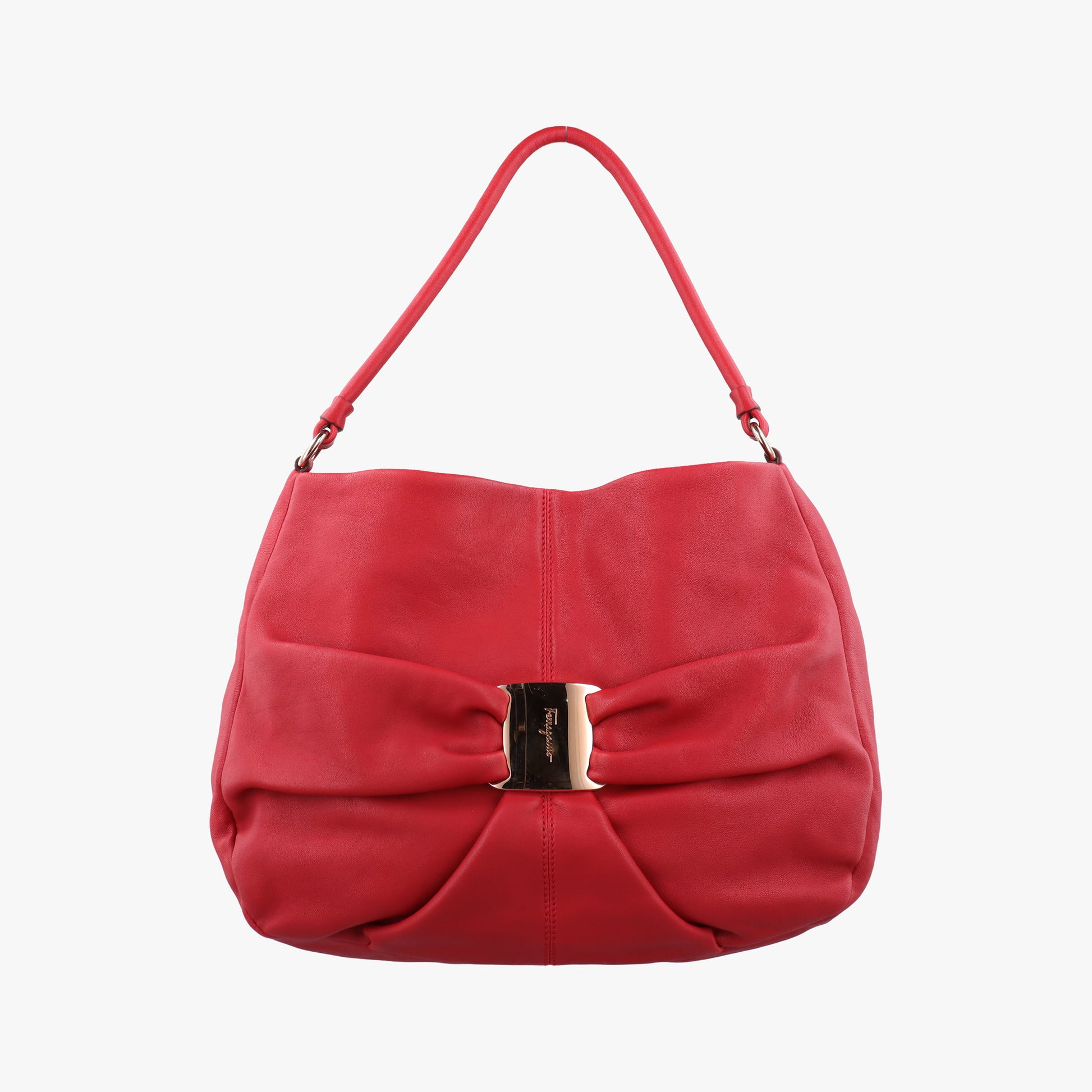 Vara Ribbon Red calfskin AU-21/C337ヴァラ ライン レッド カーフレザー AU-21/C337