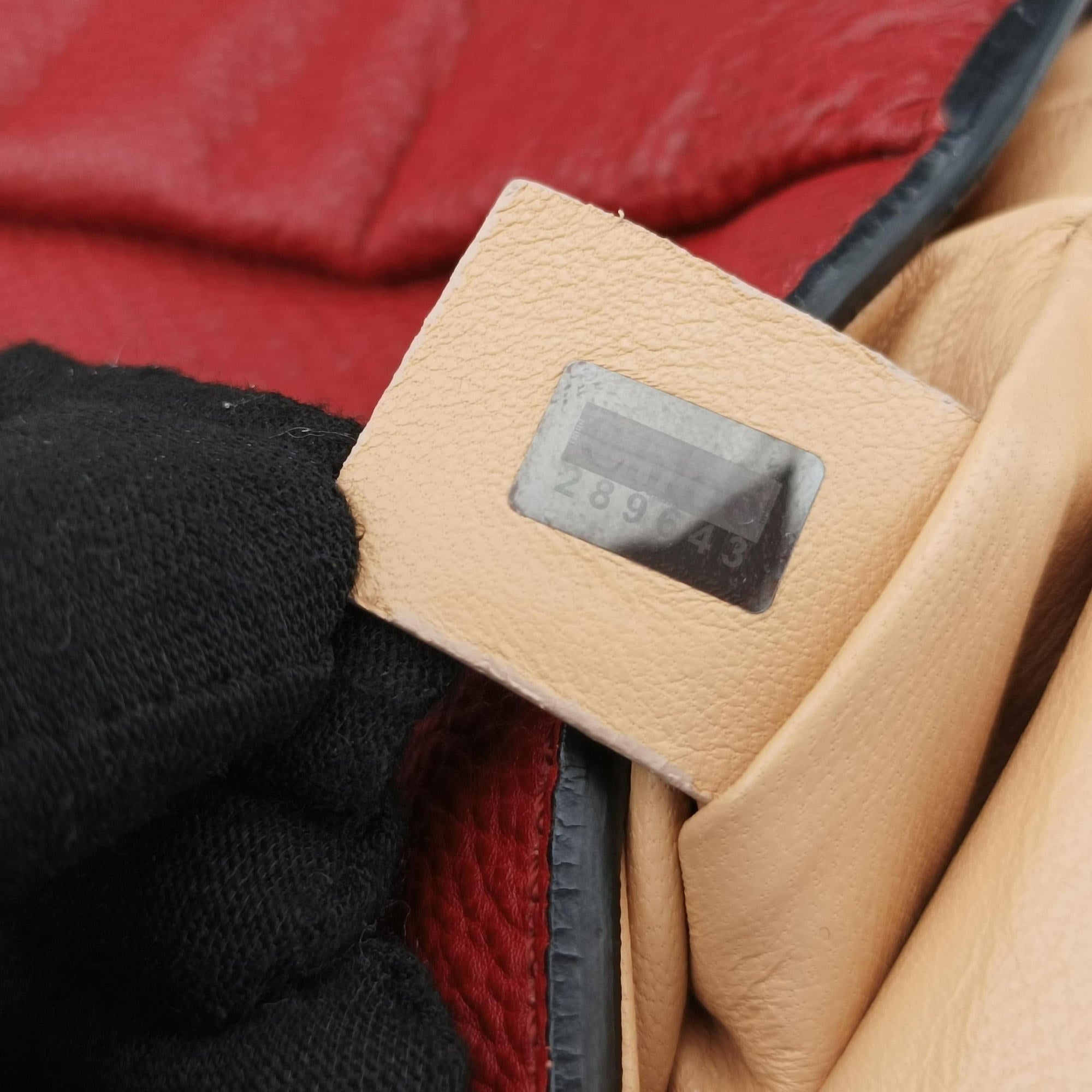 Elsie Red Leather 011157エルシー レッド レザー 011157