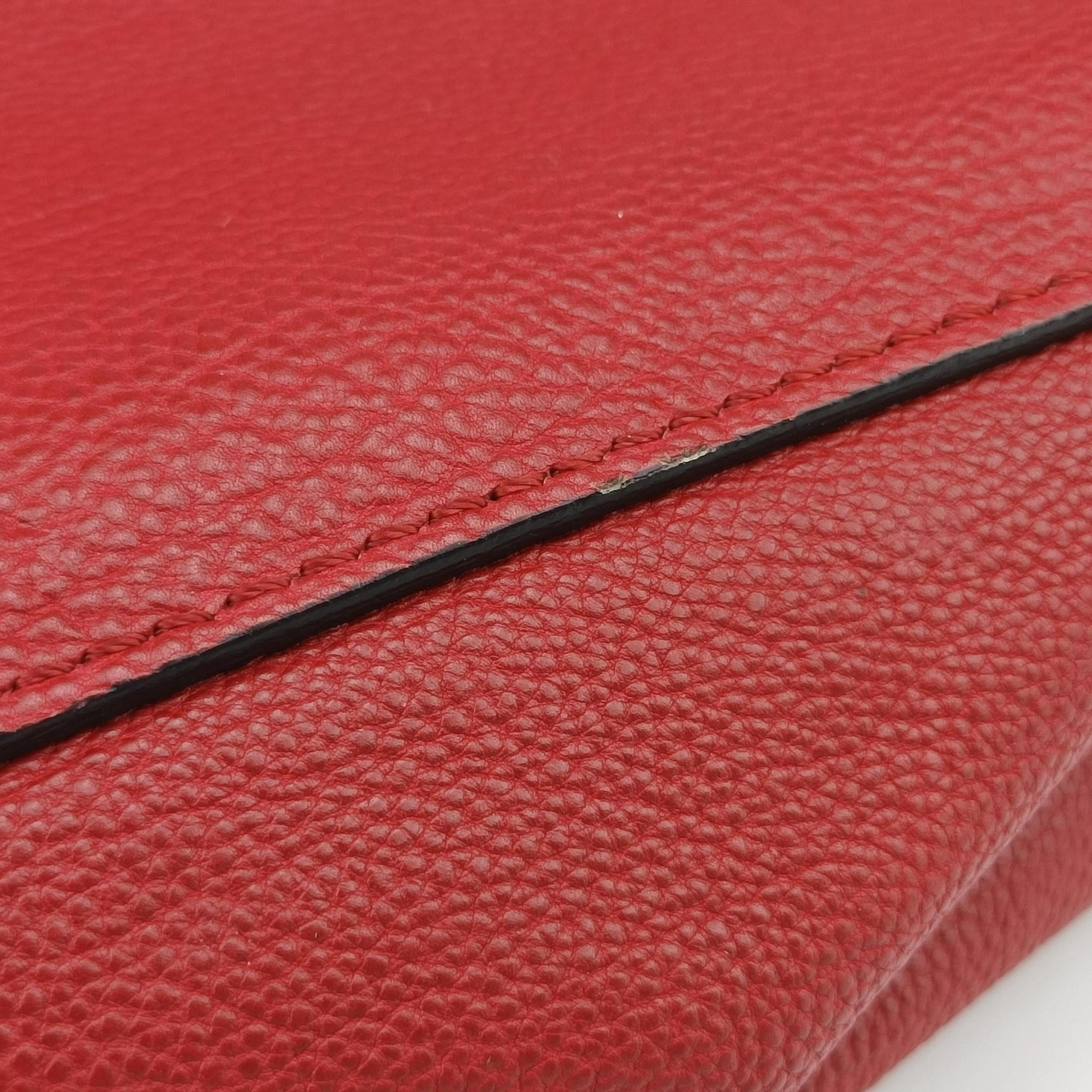 Elsie Red Leather 011157エルシー レッド レザー 011157