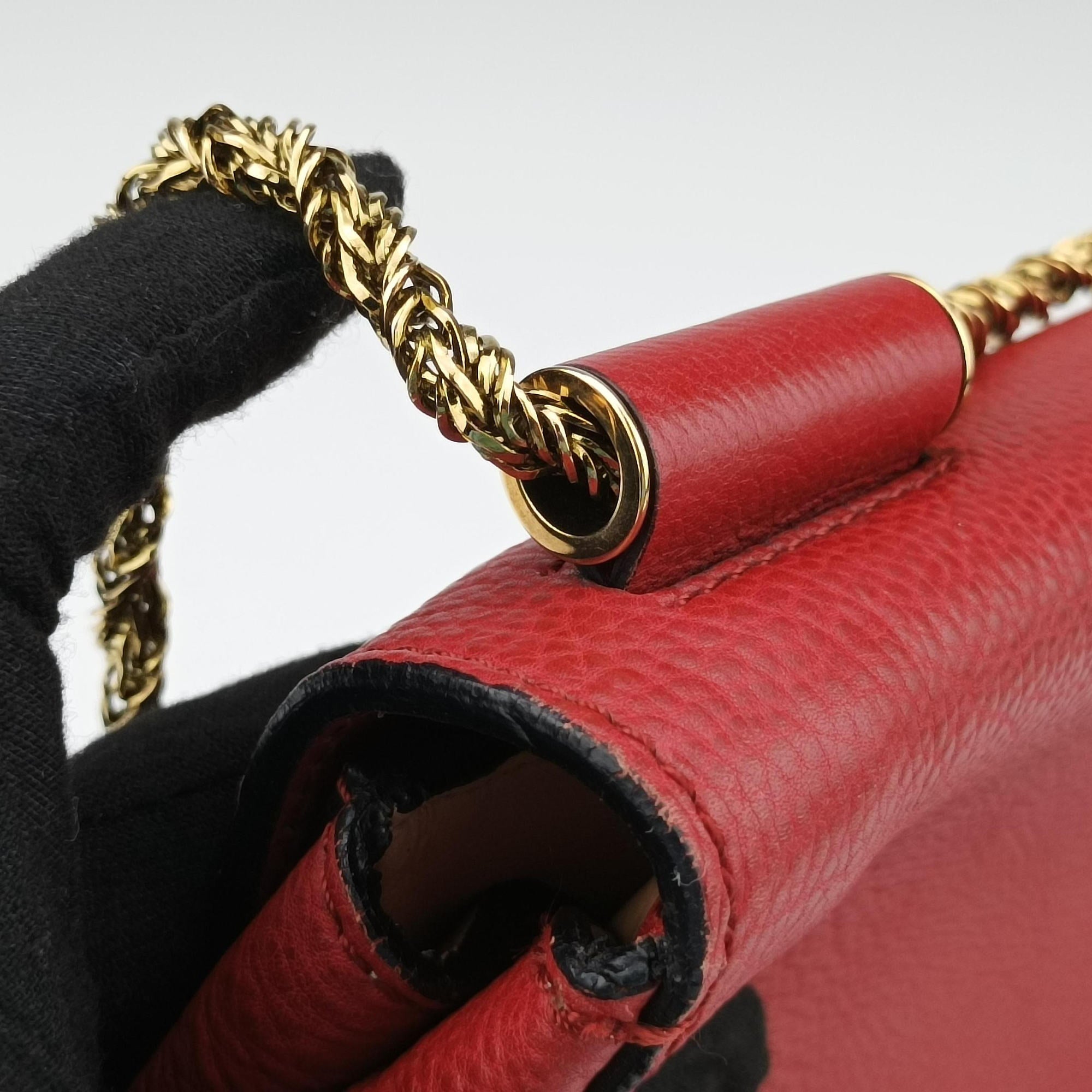 Elsie Red Leather 011157エルシー レッド レザー 011157