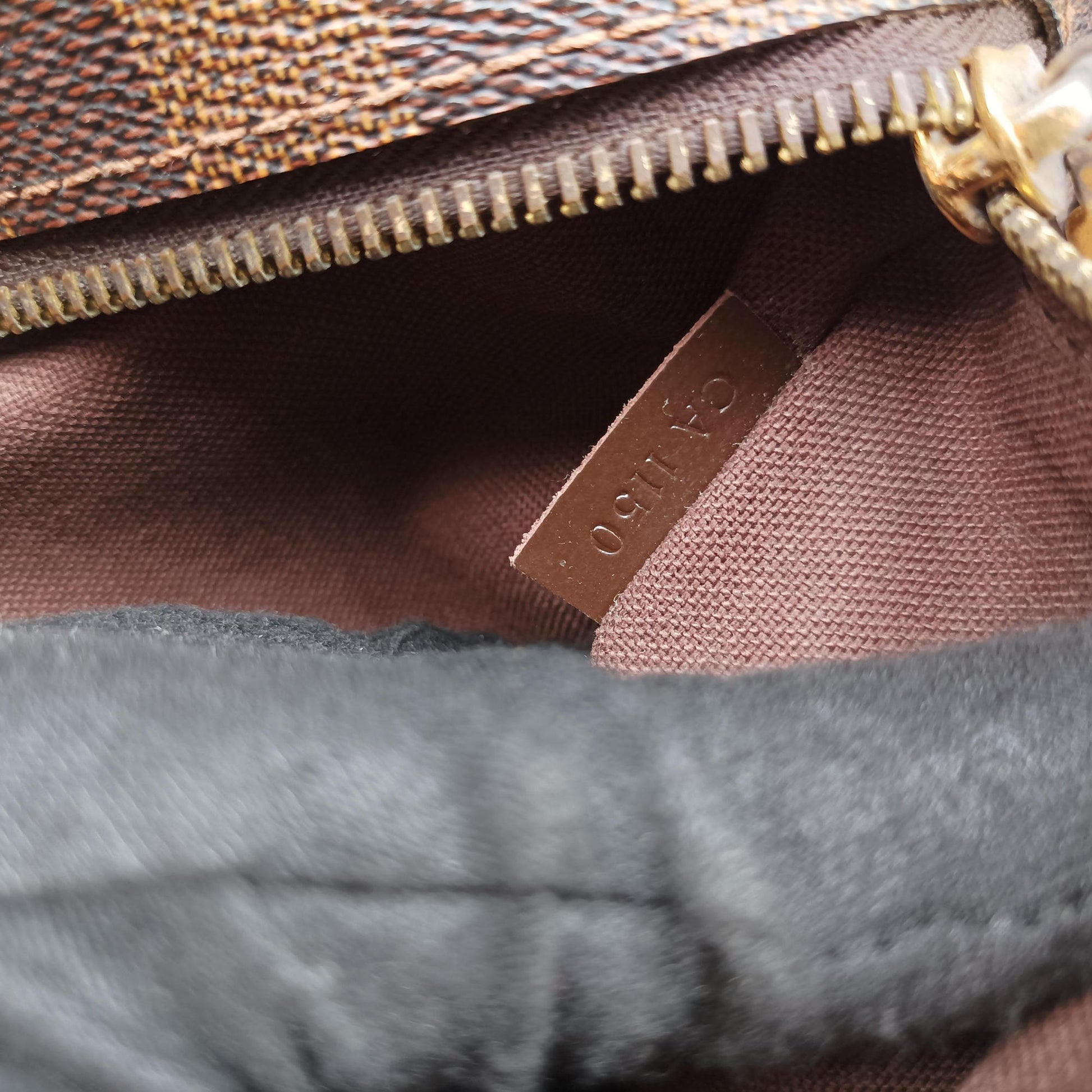 BROOKLYN MM EBENE Damier Canvas N51211 CA1150ブルックリンMM エベヌ ダミエキャンバス N51211 CA1150