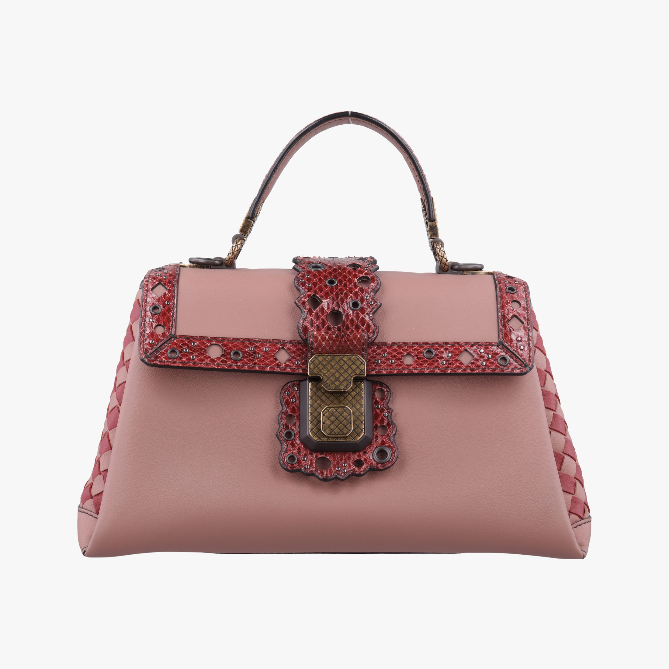 Nappa Ayers Piazza Pink Leather B07881313Iナッパ エアーズ ピアッツァ ピンク レザー B07881313I