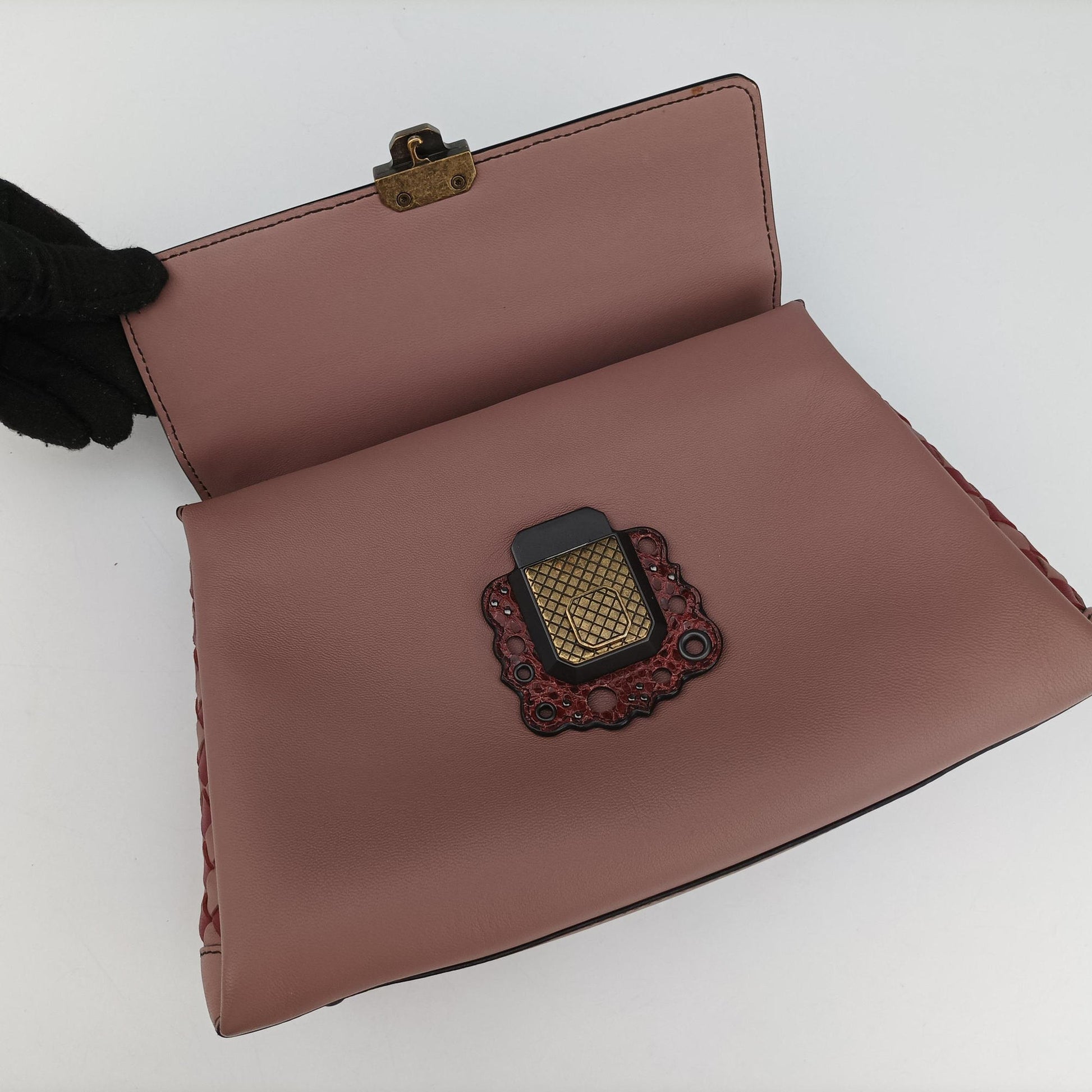 Nappa Ayers Piazza Pink Leather B07881313Iナッパ エアーズ ピアッツァ ピンク レザー B07881313I