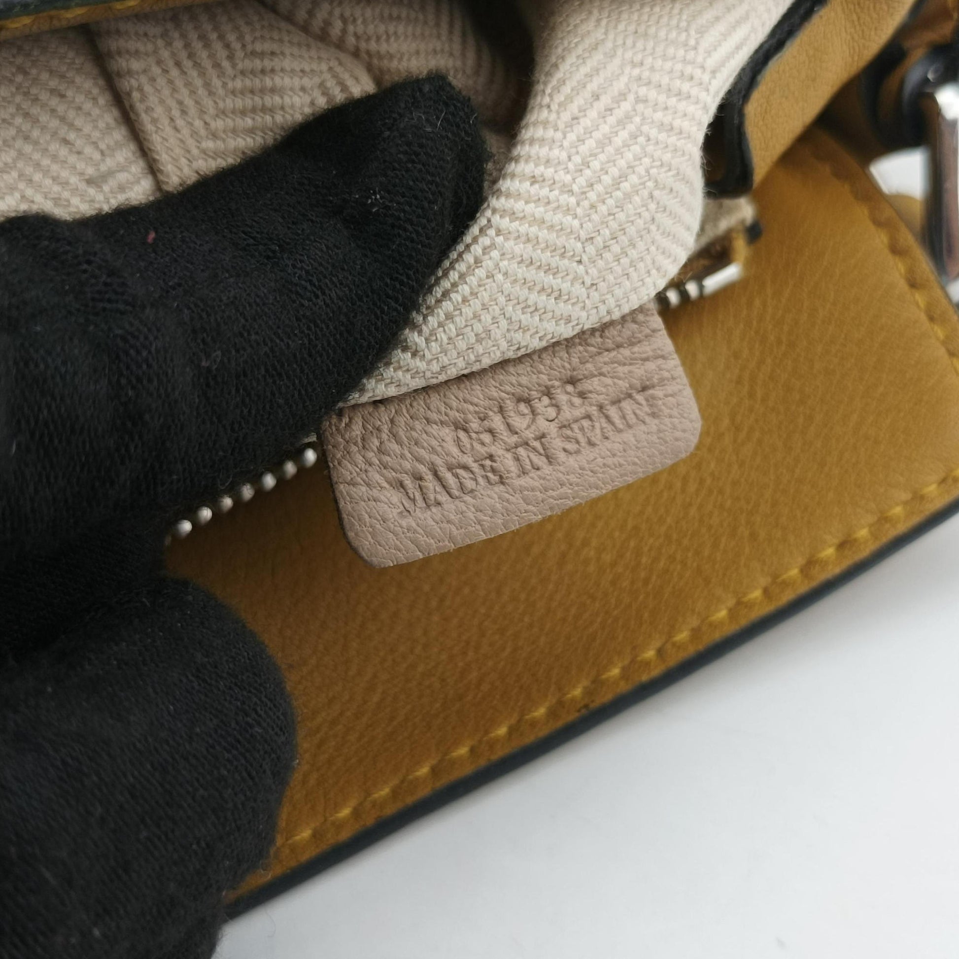 Puzzle　mini Beige × Khaki × Yellow Leather 06 19 38パズル ミニ ベージュ × カーキ × イエロー レザー 06 19 38