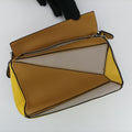 Puzzle　mini Beige × Khaki × Yellow Leather 06 19 38パズル ミニ ベージュ × カーキ × イエロー レザー 06 19 38