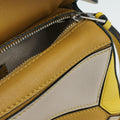 Puzzle　mini Beige × Khaki × Yellow Leather 06 19 38パズル ミニ ベージュ × カーキ × イエロー レザー 06 19 38