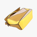 Puzzle　mini Beige × Khaki × Yellow Leather 06 19 38パズル ミニ ベージュ × カーキ × イエロー レザー 06 19 38
