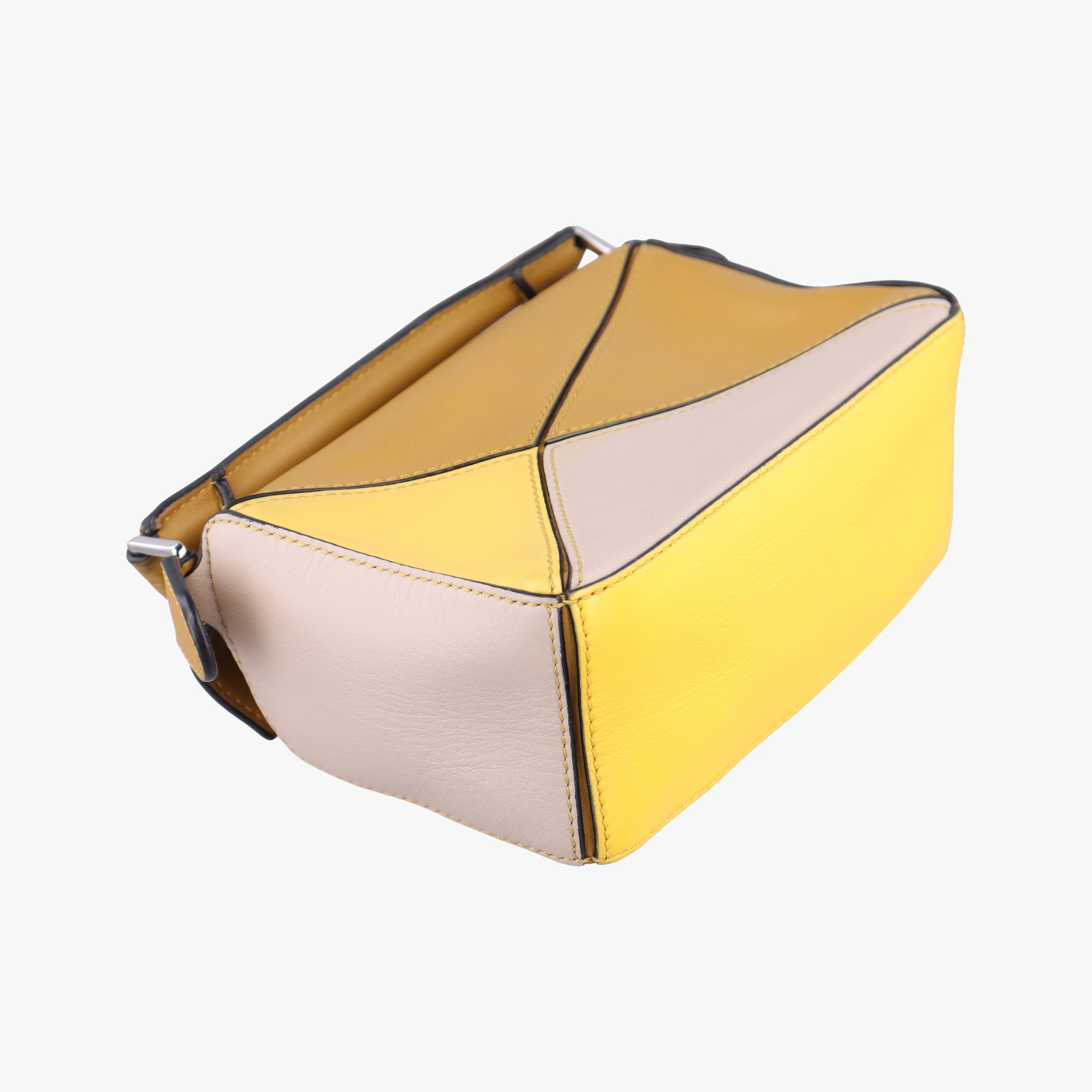 Puzzle　mini Beige × Khaki × Yellow Leather 06 19 38パズル ミニ ベージュ × カーキ × イエロー レザー 06 19 38