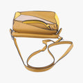 Puzzle　mini Beige × Khaki × Yellow Leather 06 19 38パズル ミニ ベージュ × カーキ × イエロー レザー 06 19 38