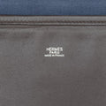 Mrs. Hippie Brown Toile Officier × Veau Swift  J▢Iミセスヒッピー ブラック トワルオフィシエ× ヴォー・スイフト J▢I