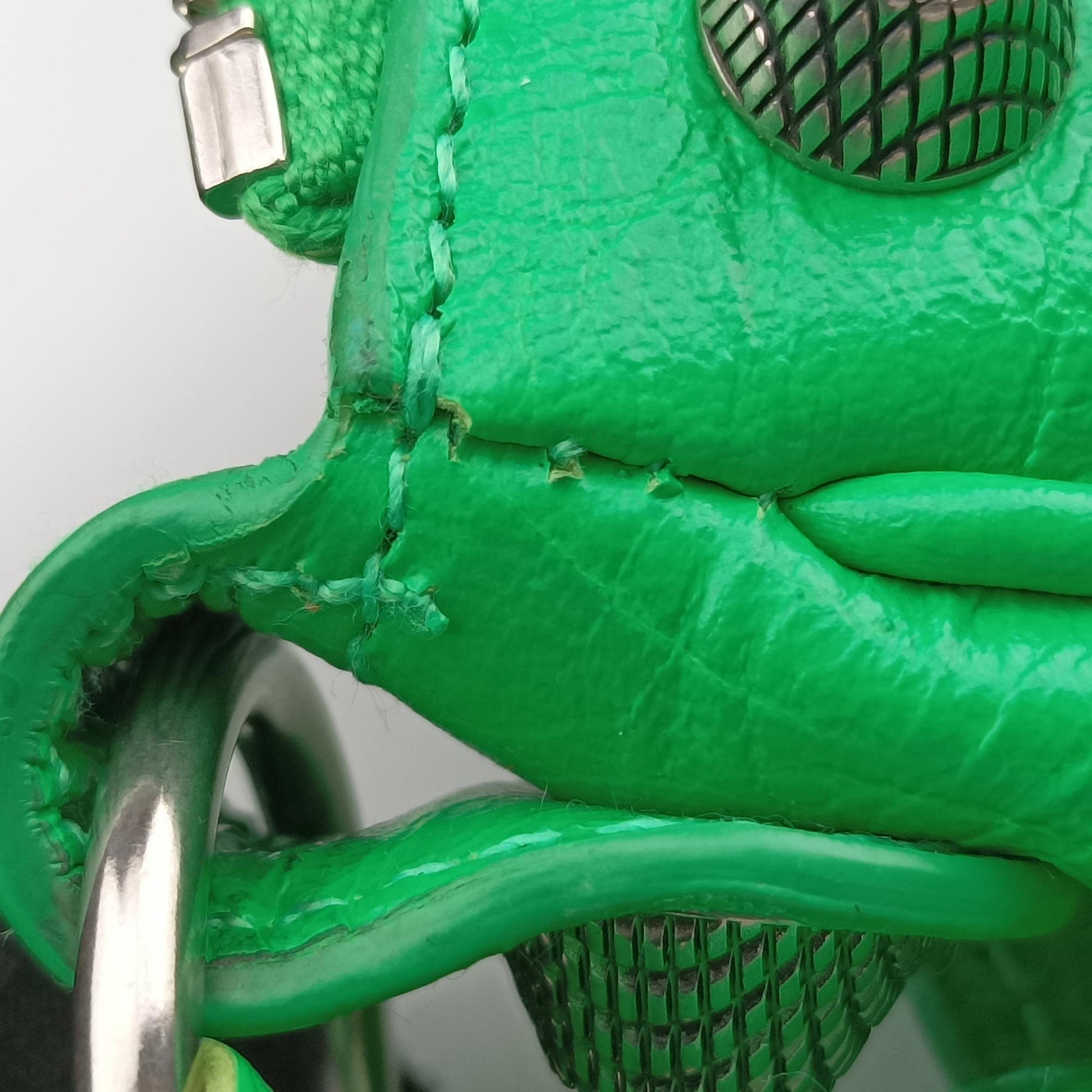 Le Cagole Green lambskin 671309.3809.R.535269ルカゴール グリーン ラムスキン 671309.3809.R.535269