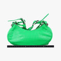 Le Cagole Green lambskin 671309.3809.R.535269ルカゴール グリーン ラムスキン 671309.3809.R.535269