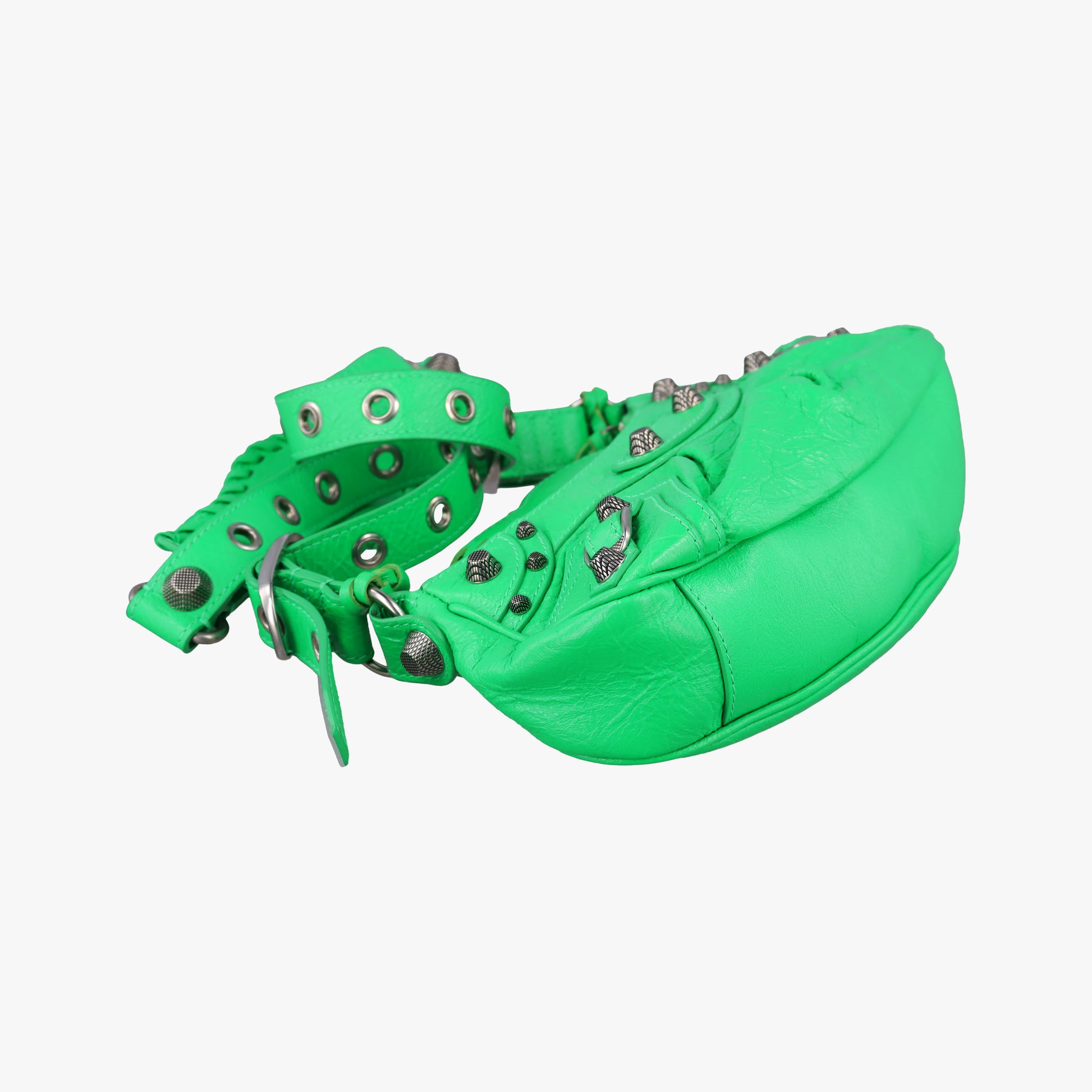 Le Cagole Green lambskin 671309.3809.R.535269ルカゴール グリーン ラムスキン 671309.3809.R.535269