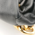 The Chain Pouch Black Lambskin P01497330Uザ チェーンポーチ ブラック ラムスキン P01497330U