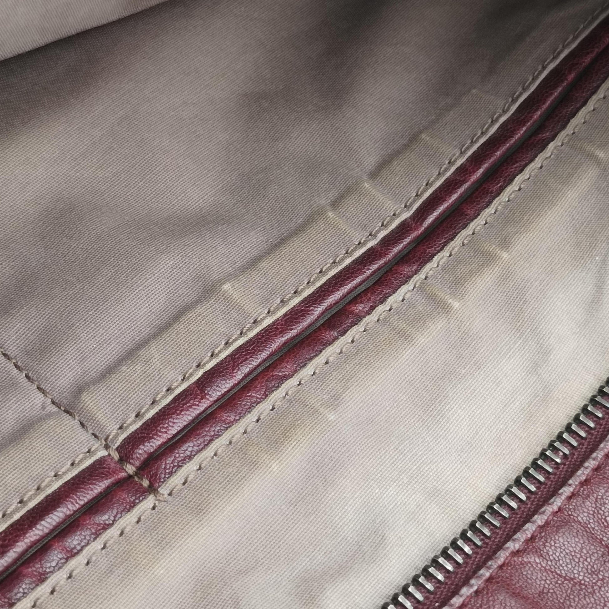 Intrecciato Burgundy Leather B00911669Bイントレチャート ワインレッド レザー B00911669B