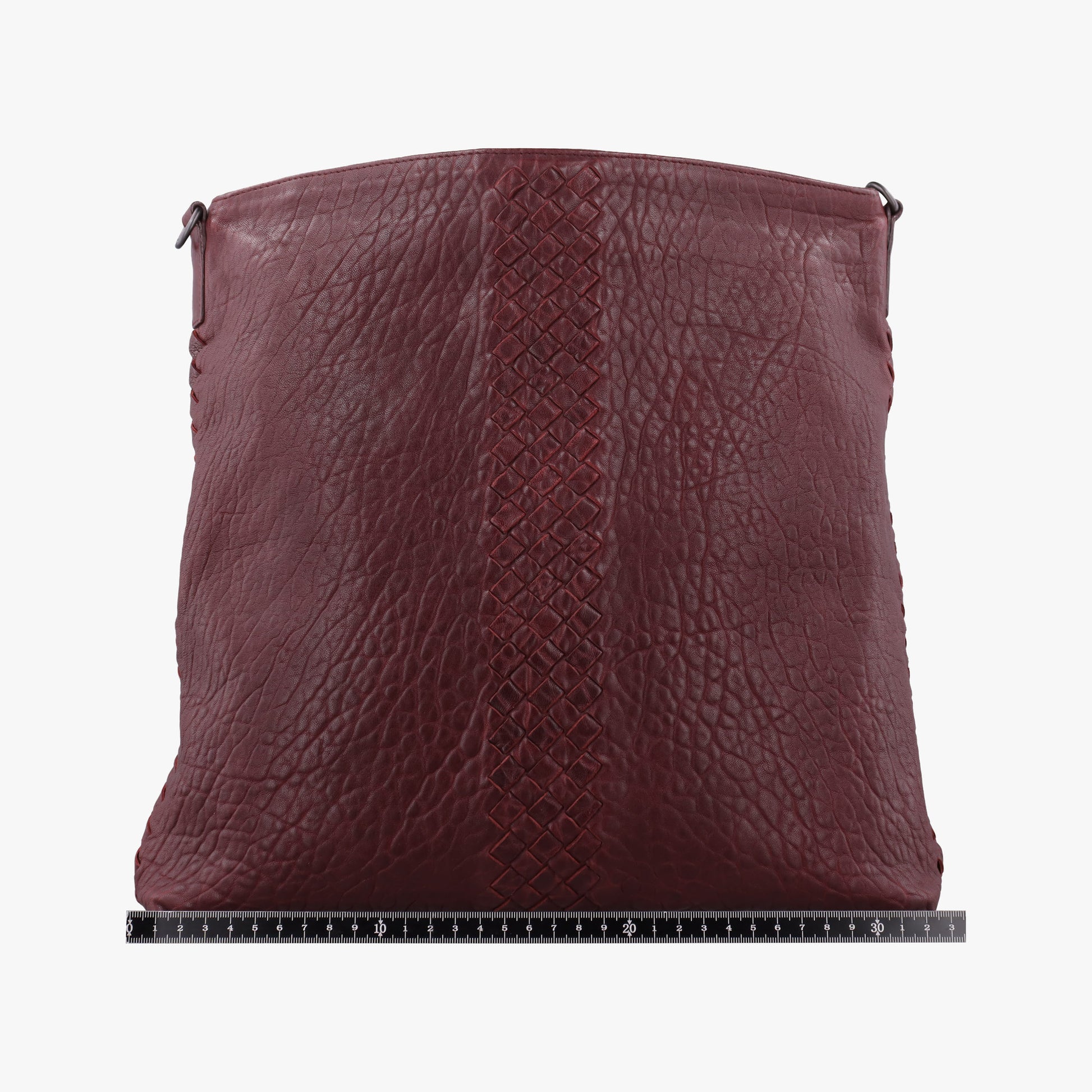 Intrecciato Burgundy Leather B00911669Bイントレチャート ワインレッド レザー B00911669B