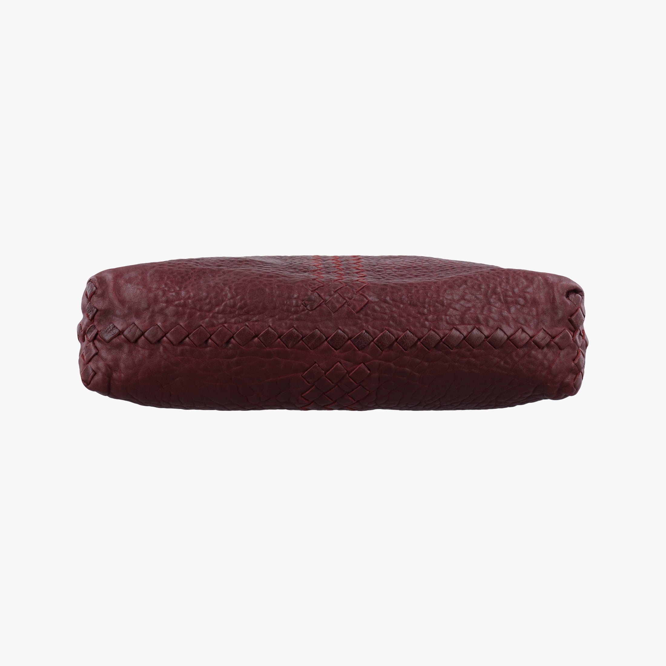 Intrecciato Burgundy Leather B00911669Bイントレチャート ワインレッド レザー B00911669B