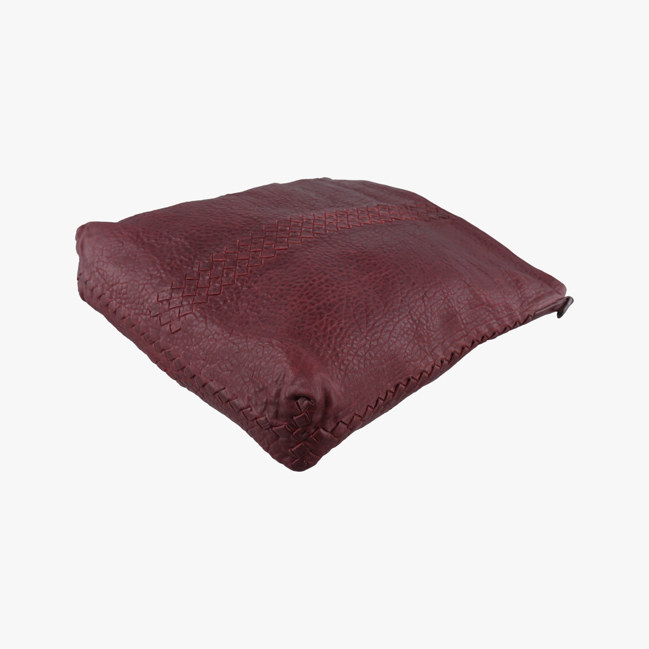 Intrecciato Burgundy Leather B00911669Bイントレチャート ワインレッド レザー B00911669B