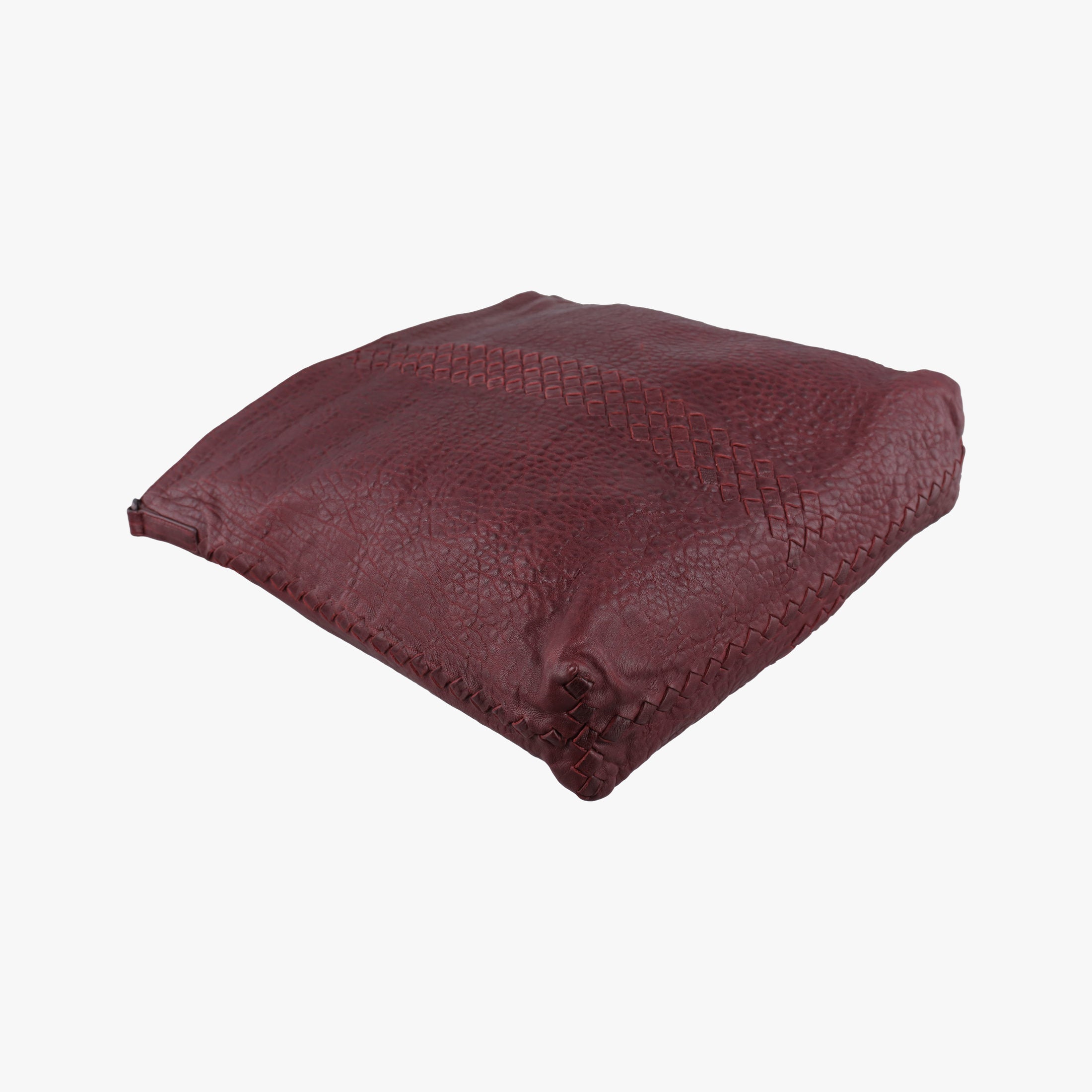 Intrecciato Burgundy Leather B00911669Bイントレチャート ワインレッド レザー B00911669B