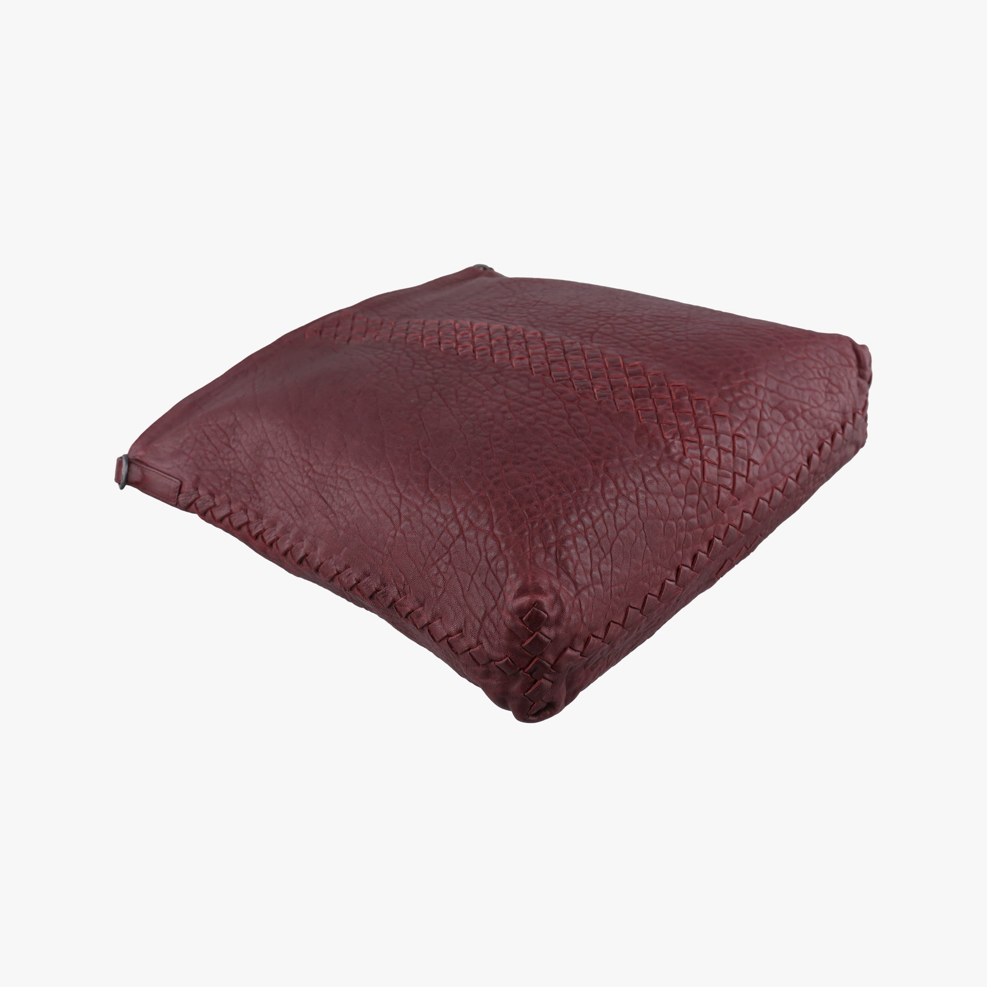 Intrecciato Burgundy Leather B00911669Bイントレチャート ワインレッド レザー B00911669B