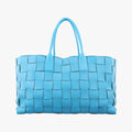 padded intrecciato Blue lambskin B08253066Hパデッド イントレチャート ブルー ラムスキン B08253066H