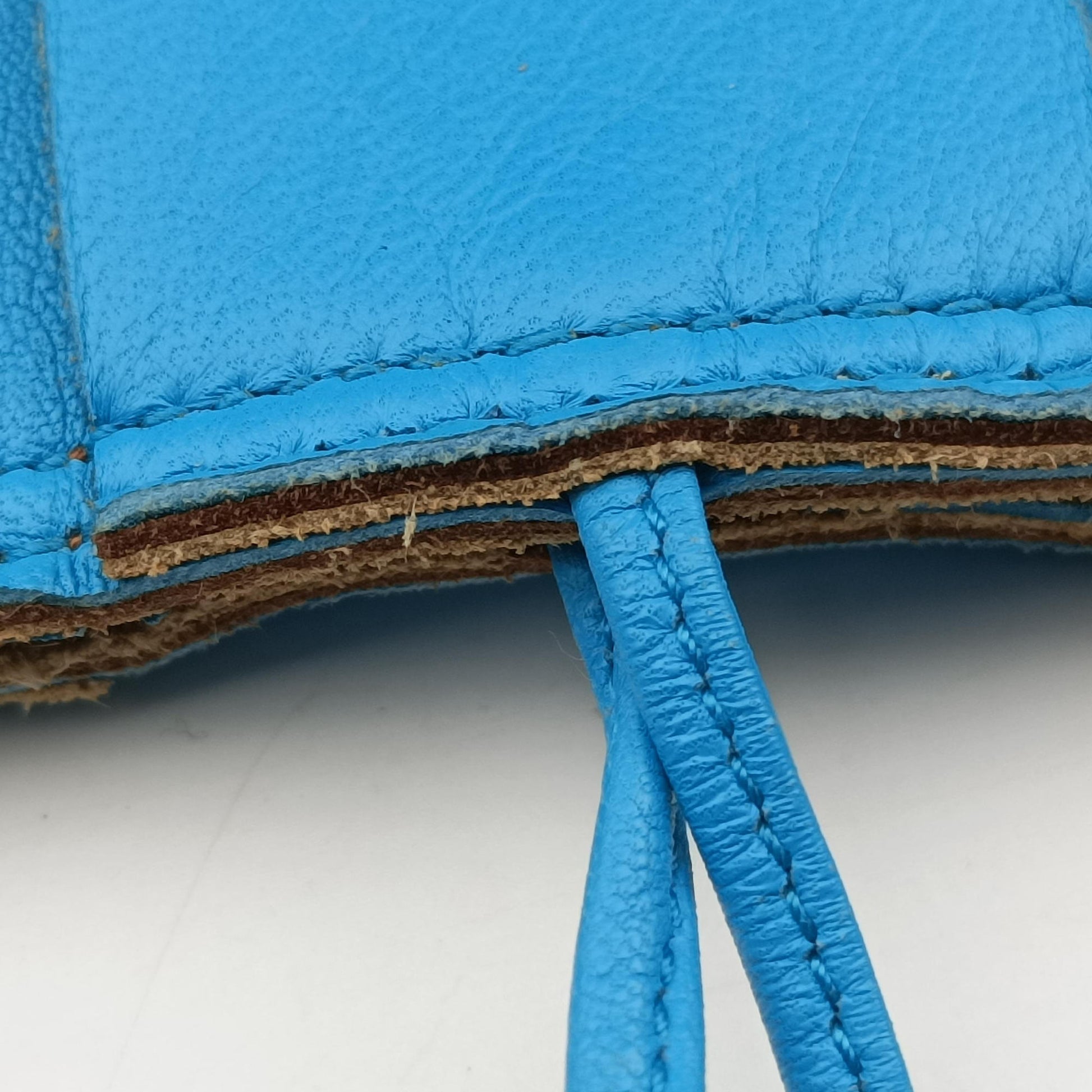 padded intrecciato Blue lambskin B08253066Hパデッド イントレチャート ブルー ラムスキン B08253066H