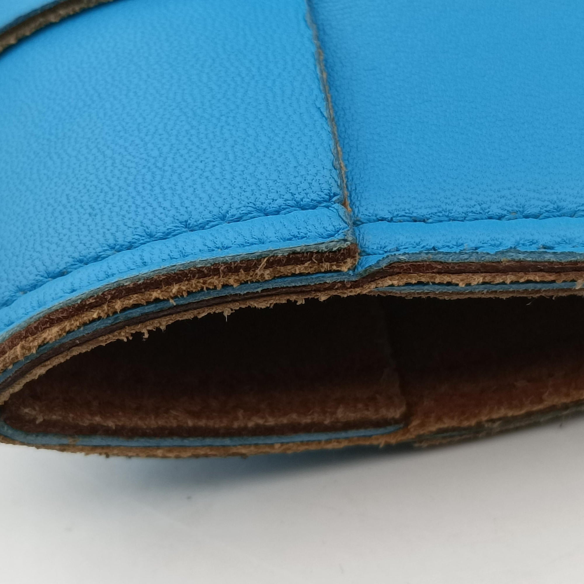 padded intrecciato Blue lambskin B08253066Hパデッド イントレチャート ブルー ラムスキン B08253066H