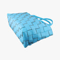 padded intrecciato Blue lambskin B08253066Hパデッド イントレチャート ブルー ラムスキン B08253066H