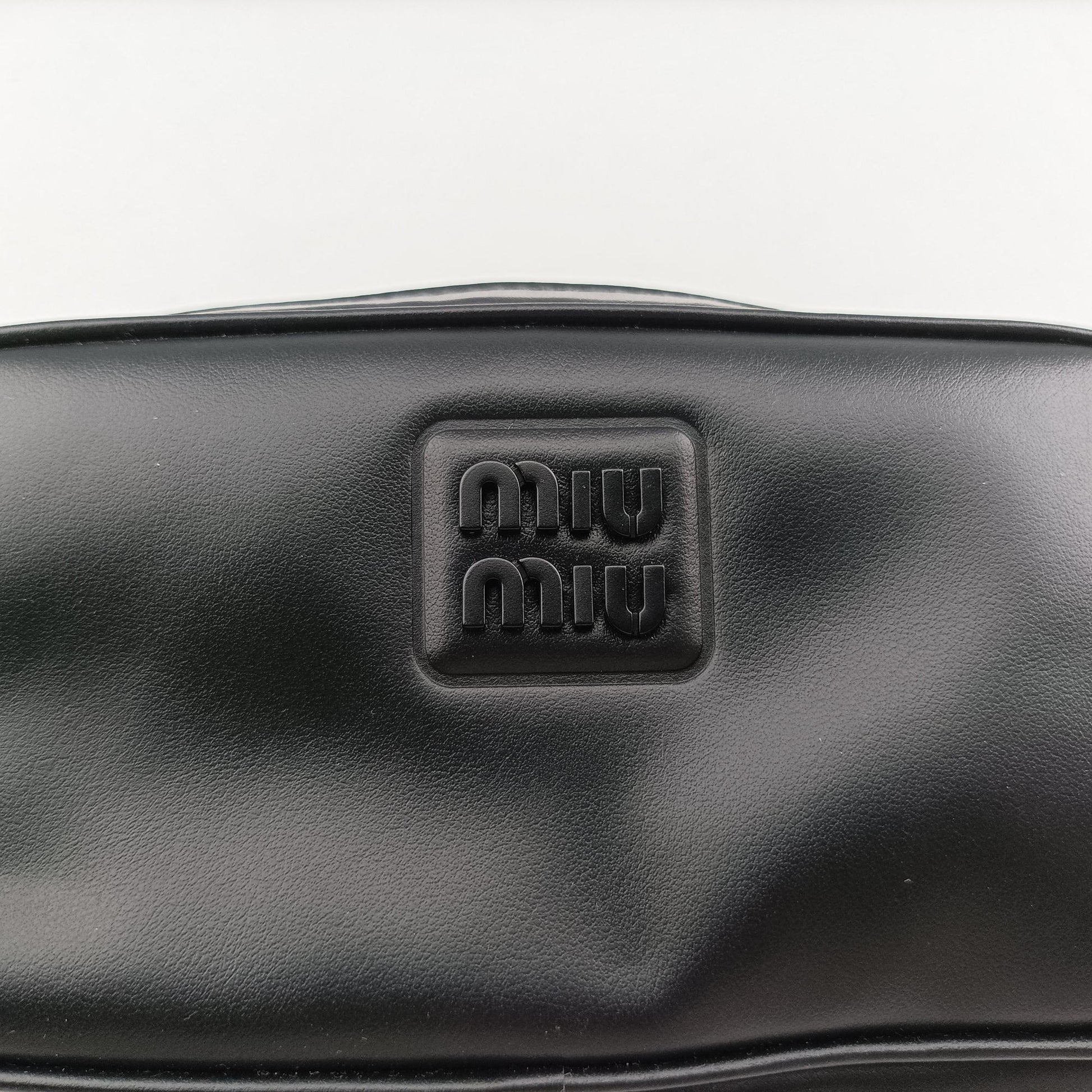 logo Black leather DNP104ロゴ ブラック レザー DNP104