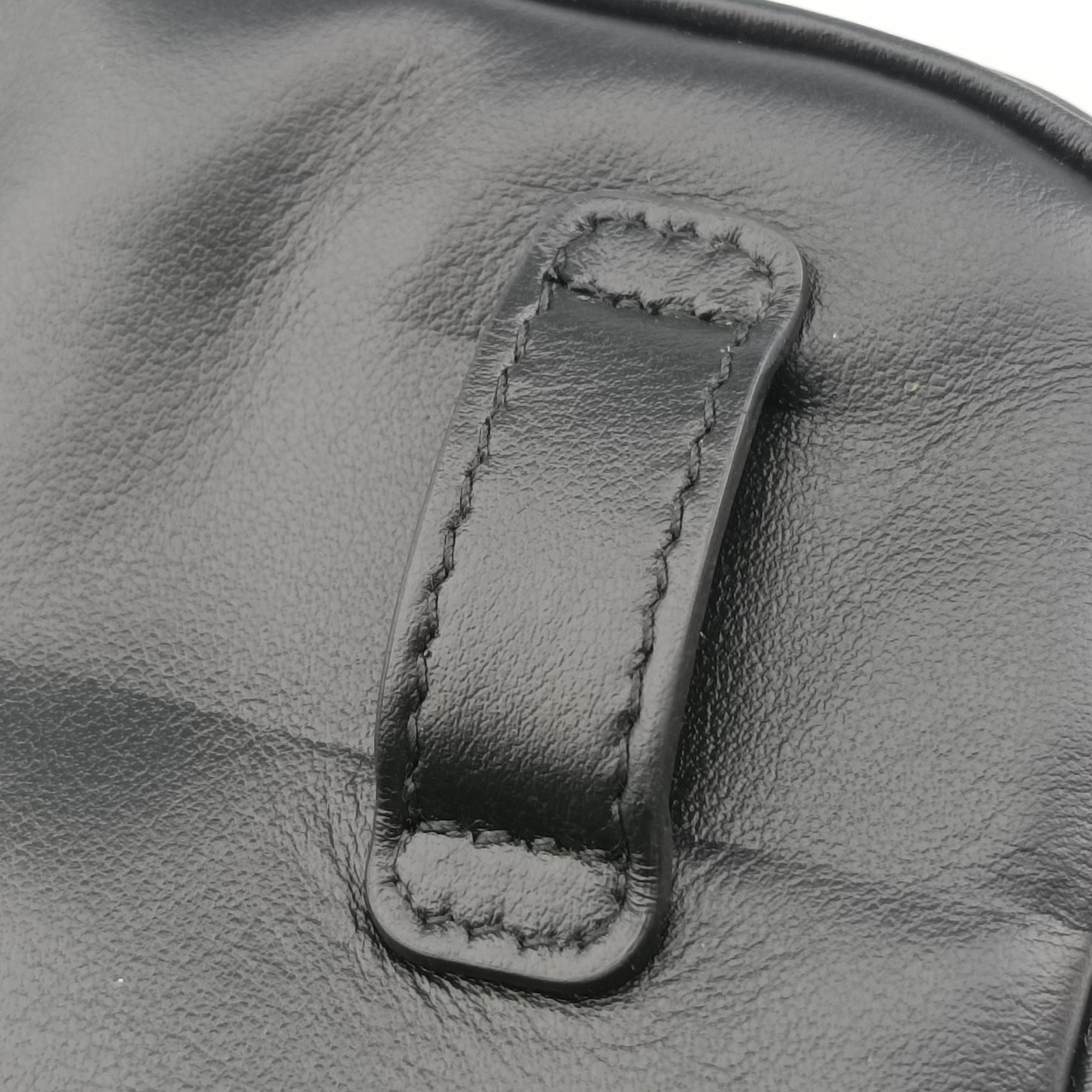 logo Black leather DNP104ロゴ ブラック レザー DNP104