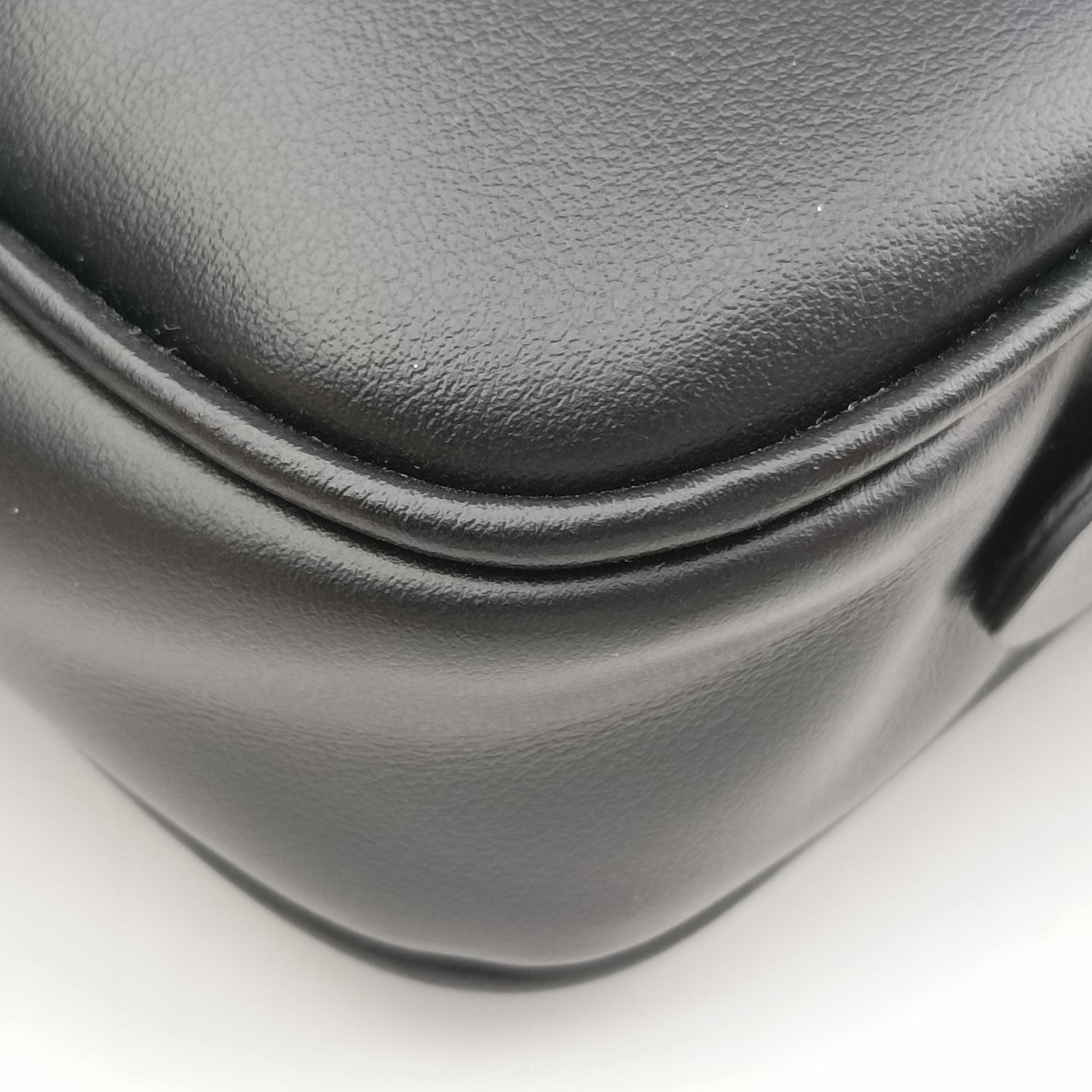 logo Black leather DNP104ロゴ ブラック レザー DNP104