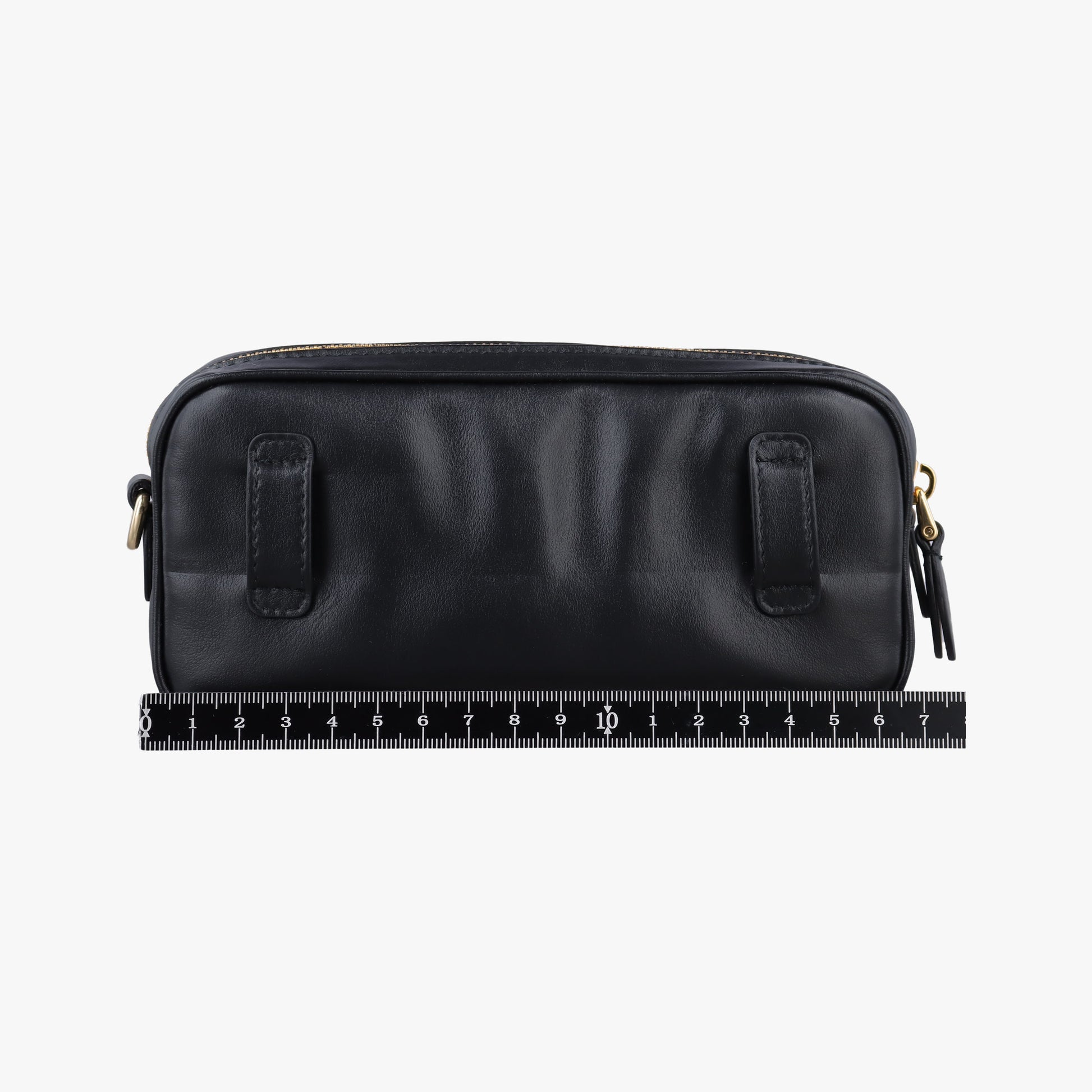 logo Black leather DNP104ロゴ ブラック レザー DNP104