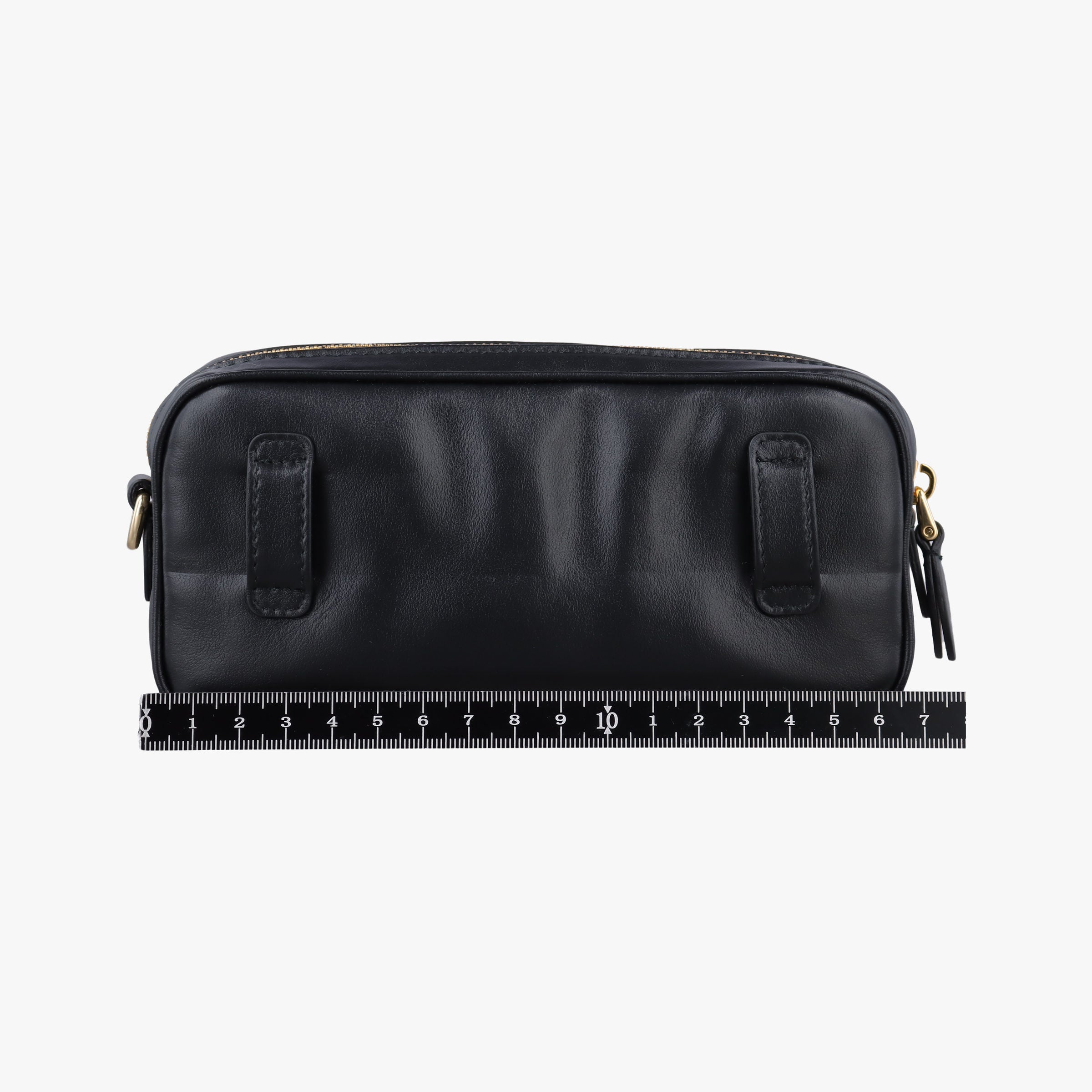 logo Black leather DNP104ロゴ ブラック レザー DNP104