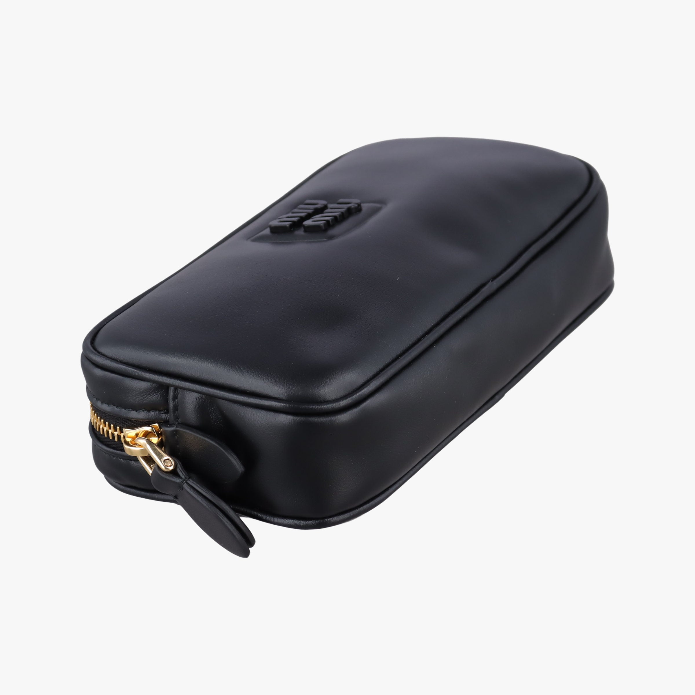 logo Black leather DNP104ロゴ ブラック レザー DNP104