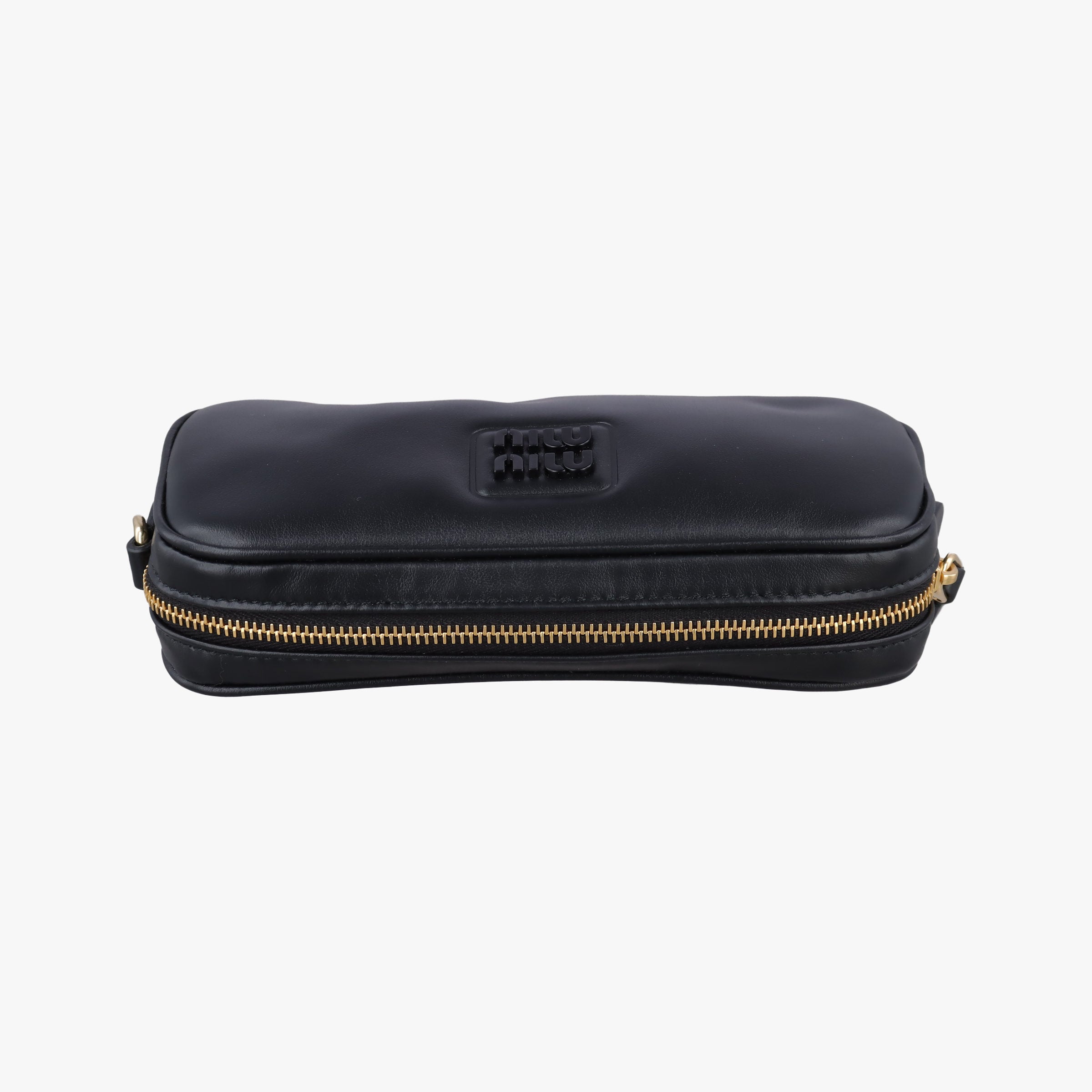 logo Black leather DNP104ロゴ ブラック レザー DNP104