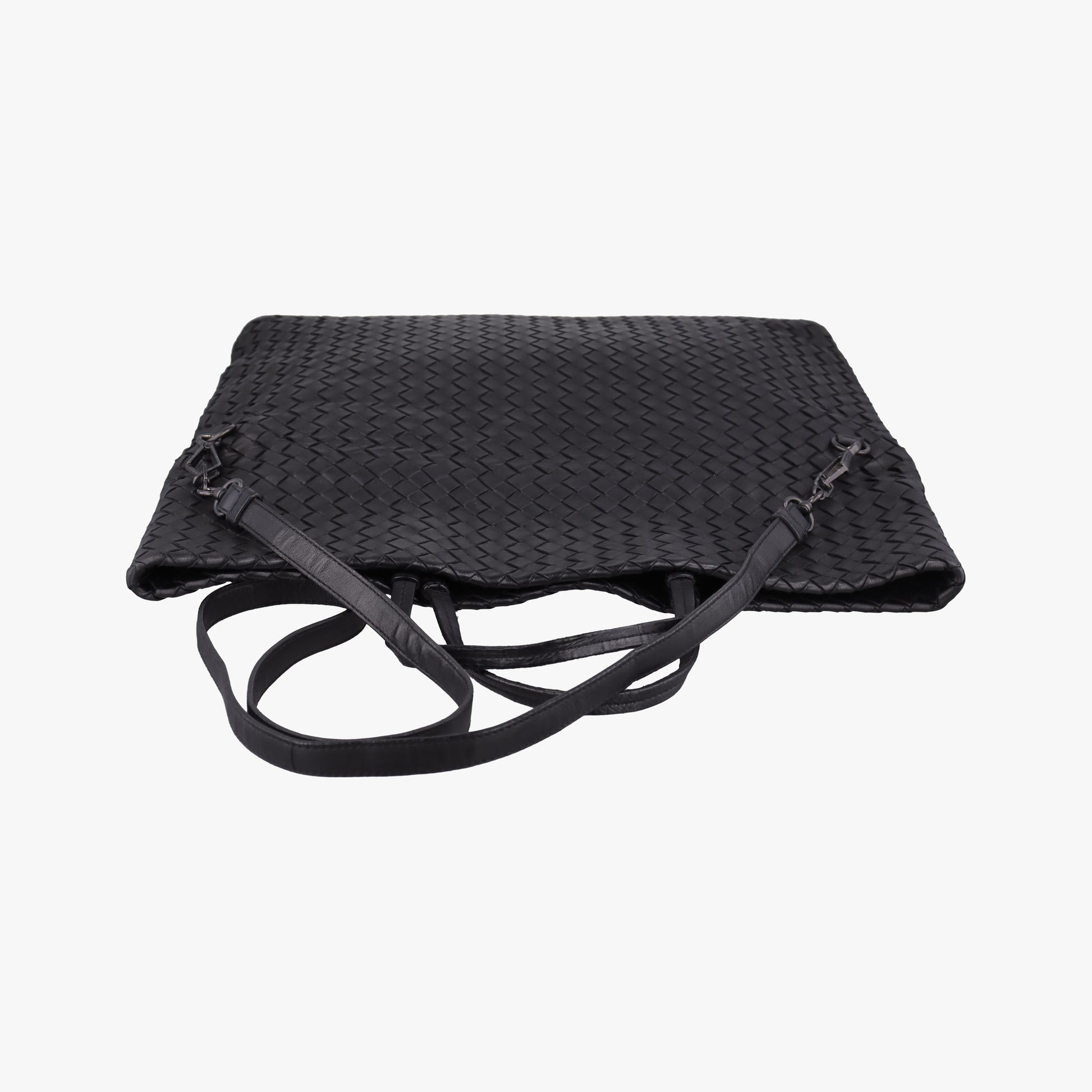 Intrecciato Black lambskin B00189898Zイントレチャート ブラック ラムスキン B00189898Z