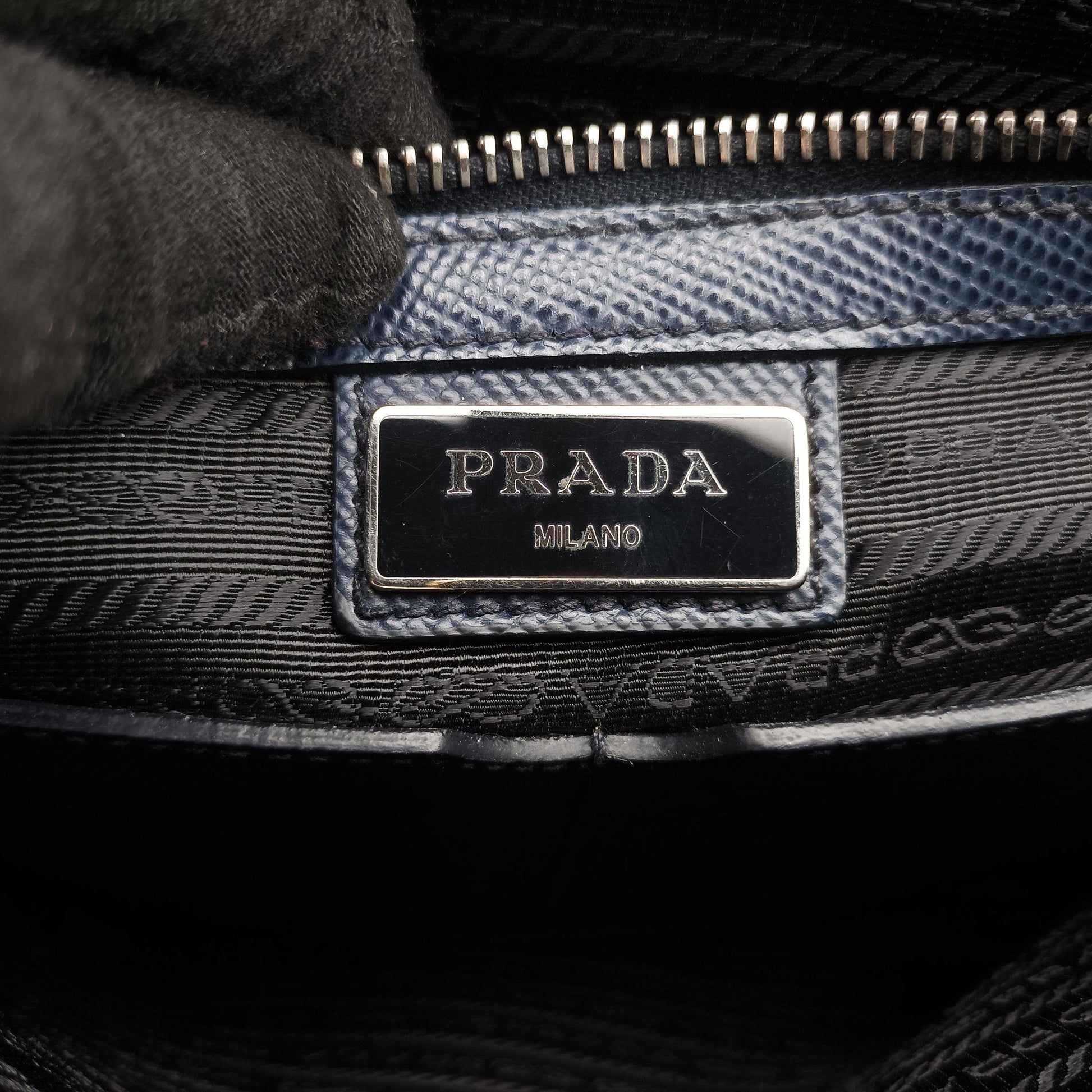 Stripe Navy × Blue × Gray Saffiano Leather 180/Dストライプ ネイビー × ブルー × グレー サフィアーノレザー 180/D