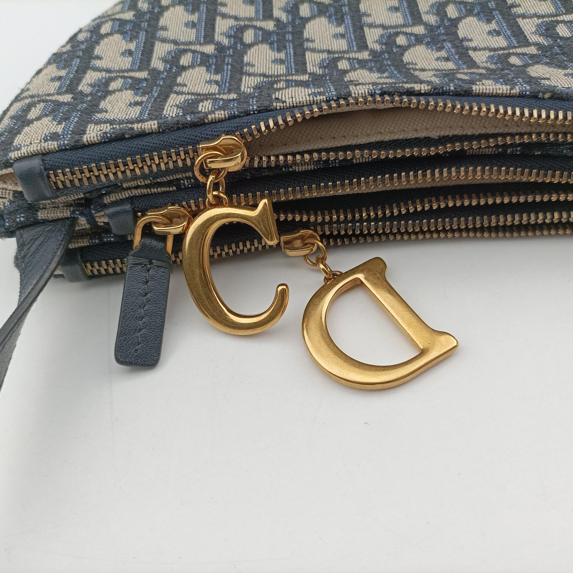 Saddle Navy Jacquard×Leather 12-MA-0149サドル ネイビー ジャガード×レザー 12-MA-0149